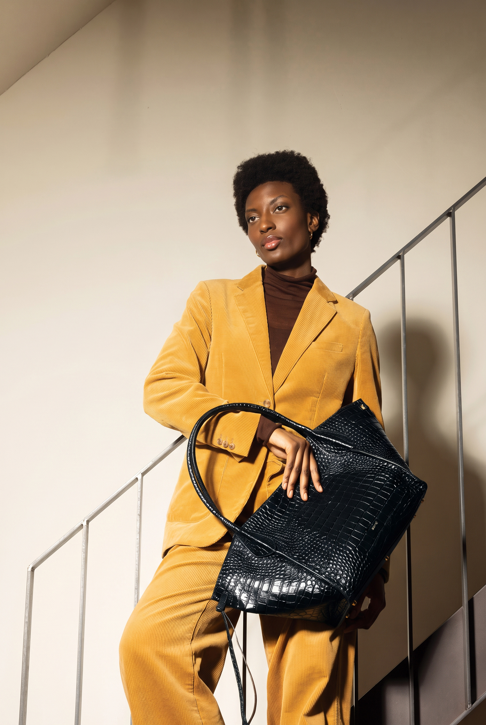Sac shopping VIBE BIG Cuir COCCO MONDIAL