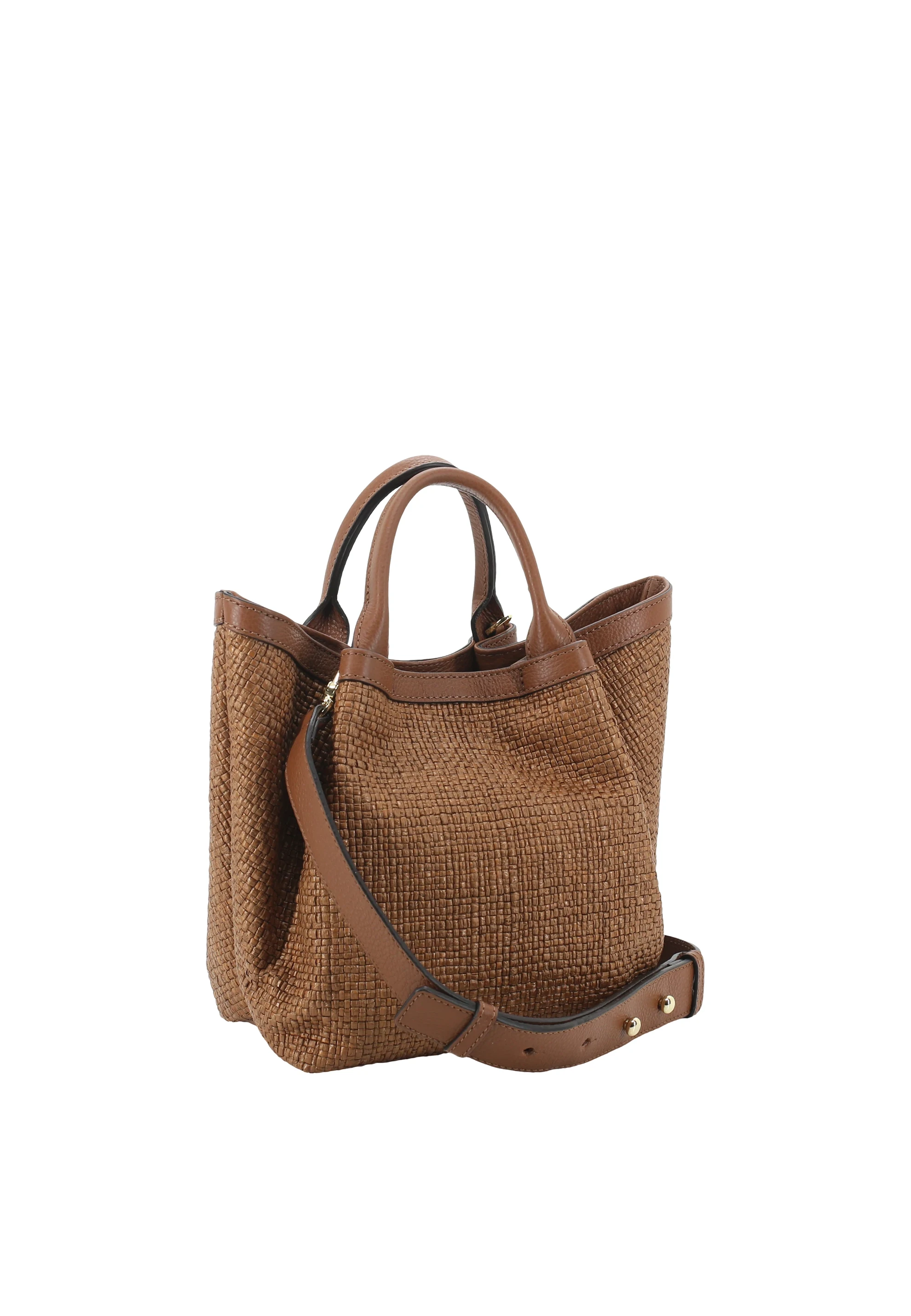 Shopper ESSENTIAL small Raffia intreccio