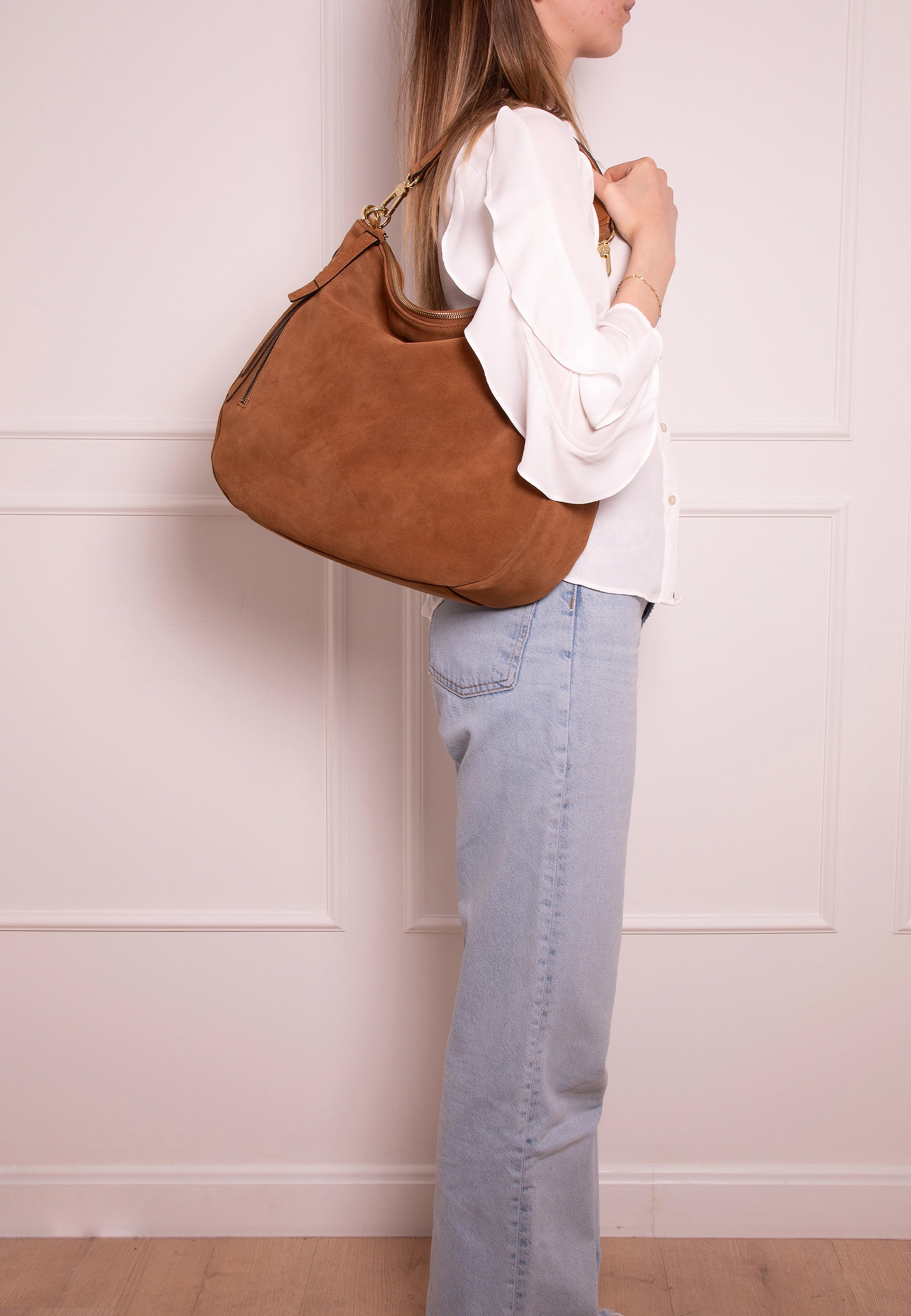 Sacca JUNA big Pelle Suede