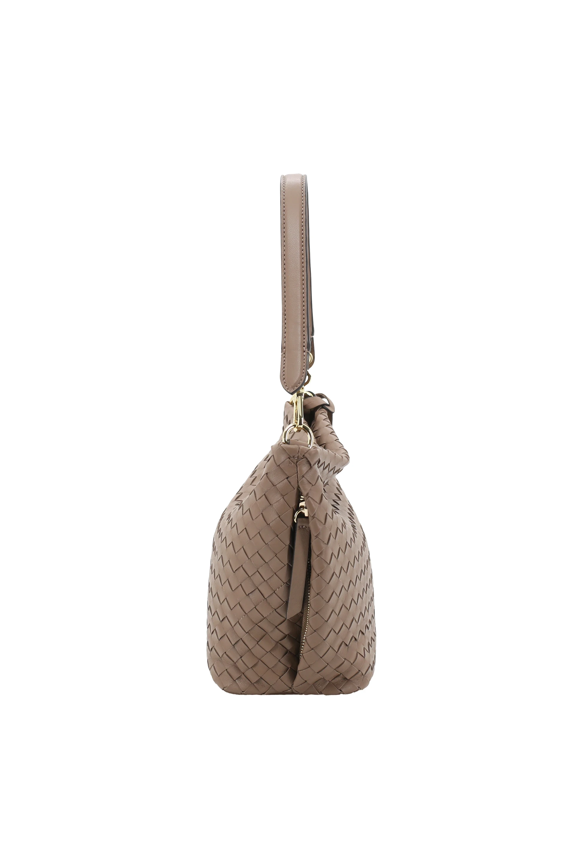 Sacca EBONY SMALL Pelle Piuma Opaco