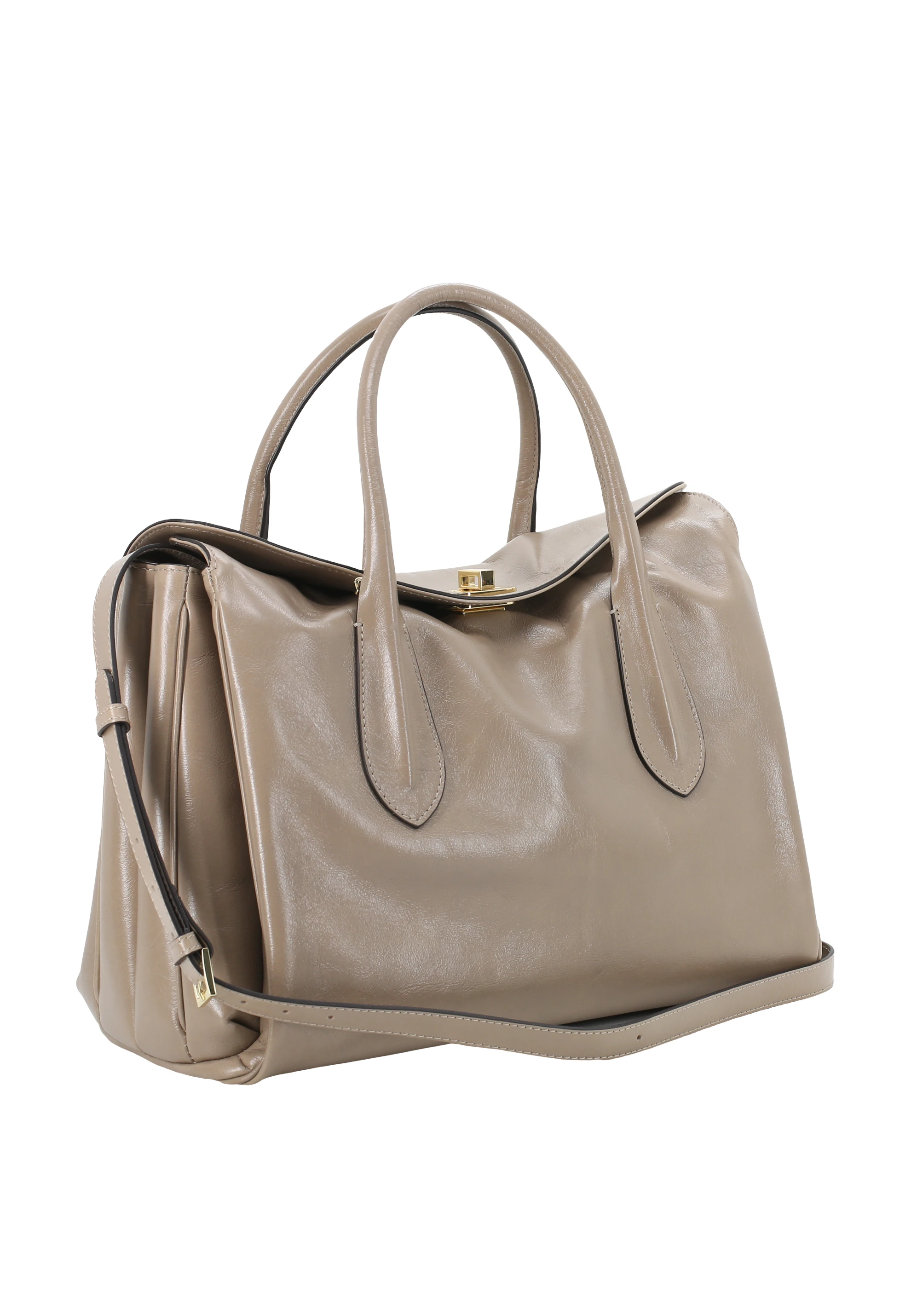 Handtasche ACCORDION Leder Alias Soft