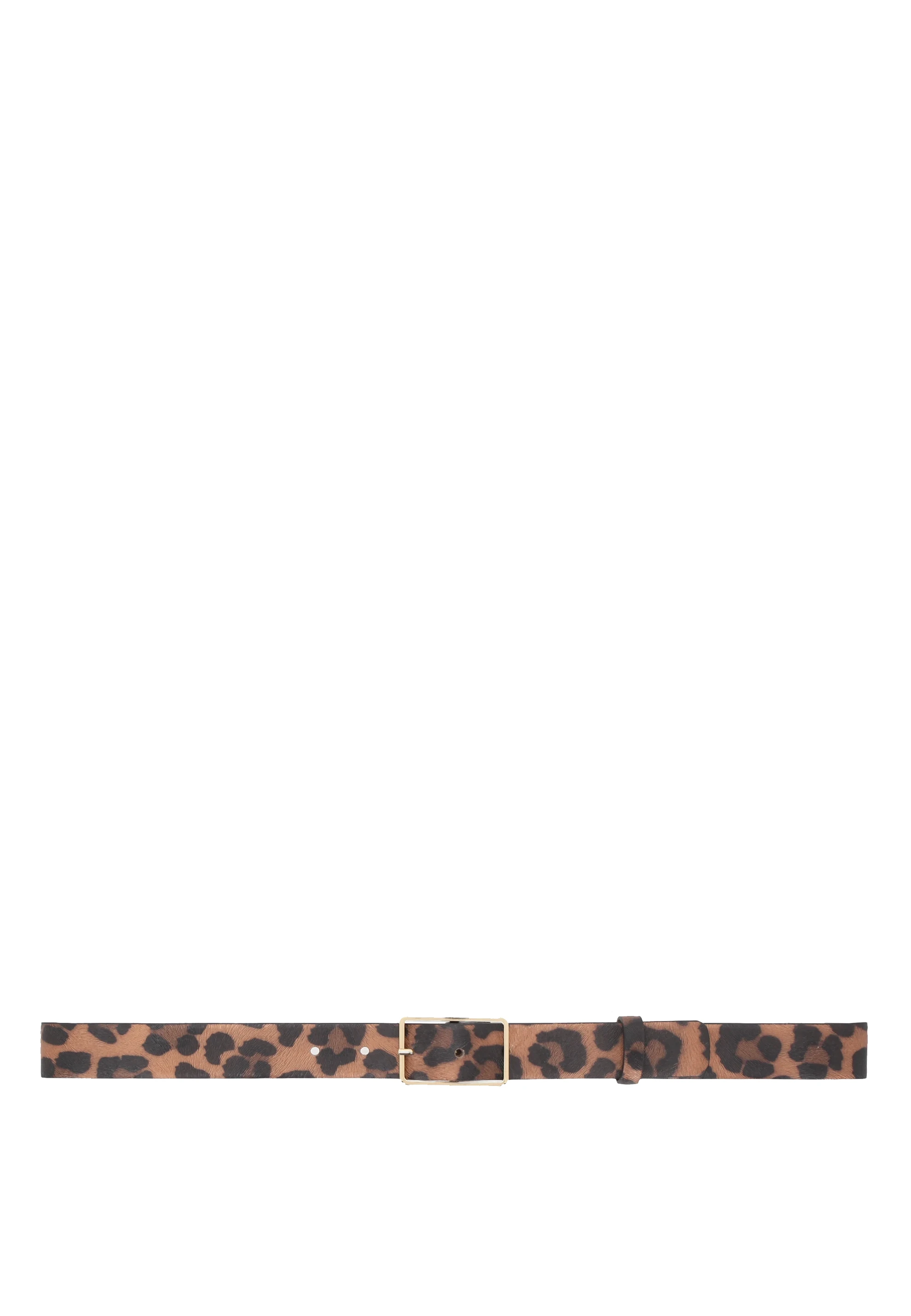 Belt Leather Leo printed