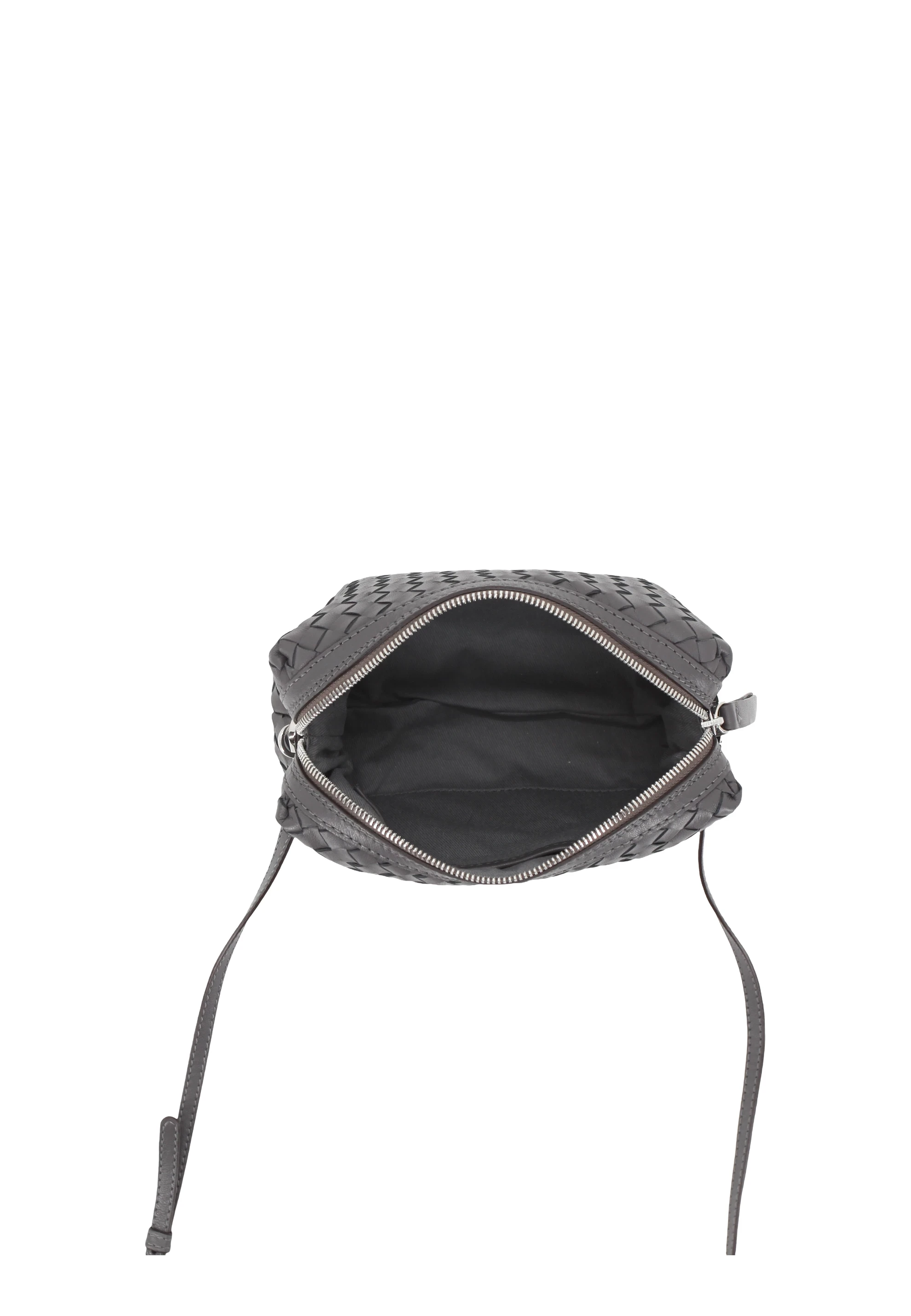 Cross body bag KAIA Leather Piuma weaving