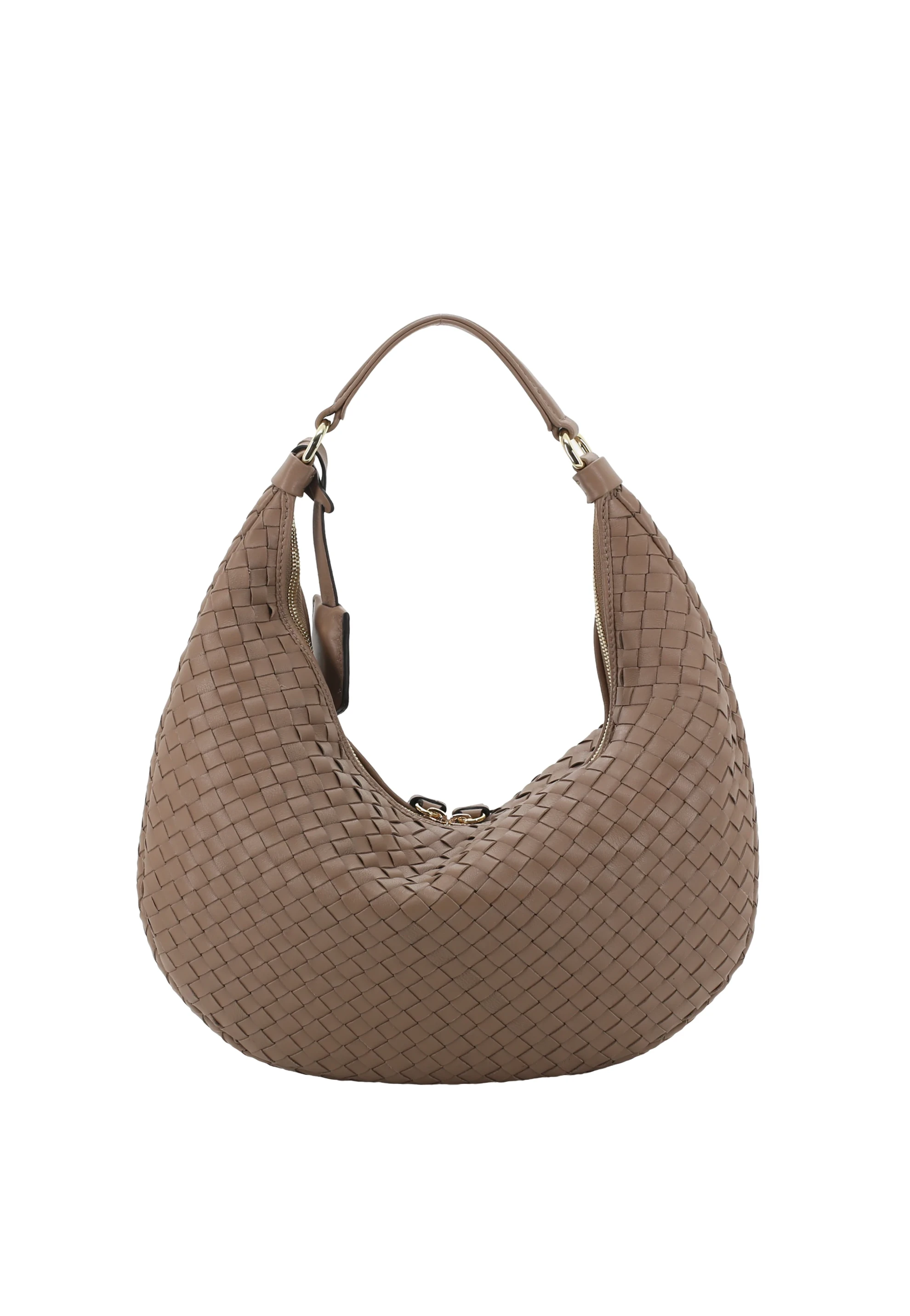Sacca NANA small Pelle Piuma woven