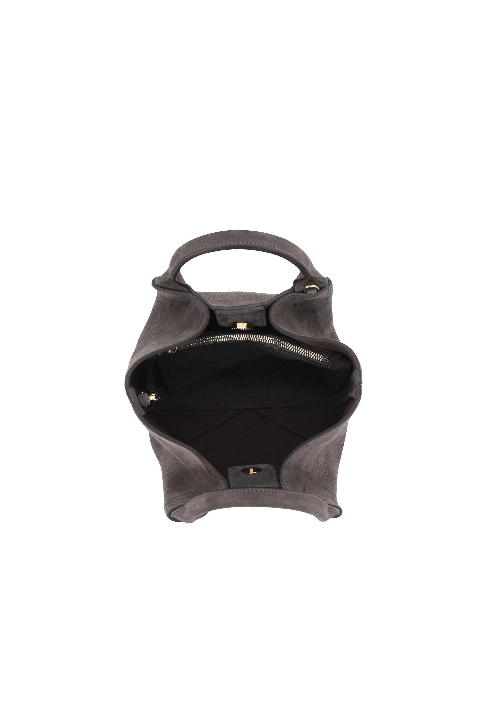 Shopper ESSENTIAL small Leather Suede