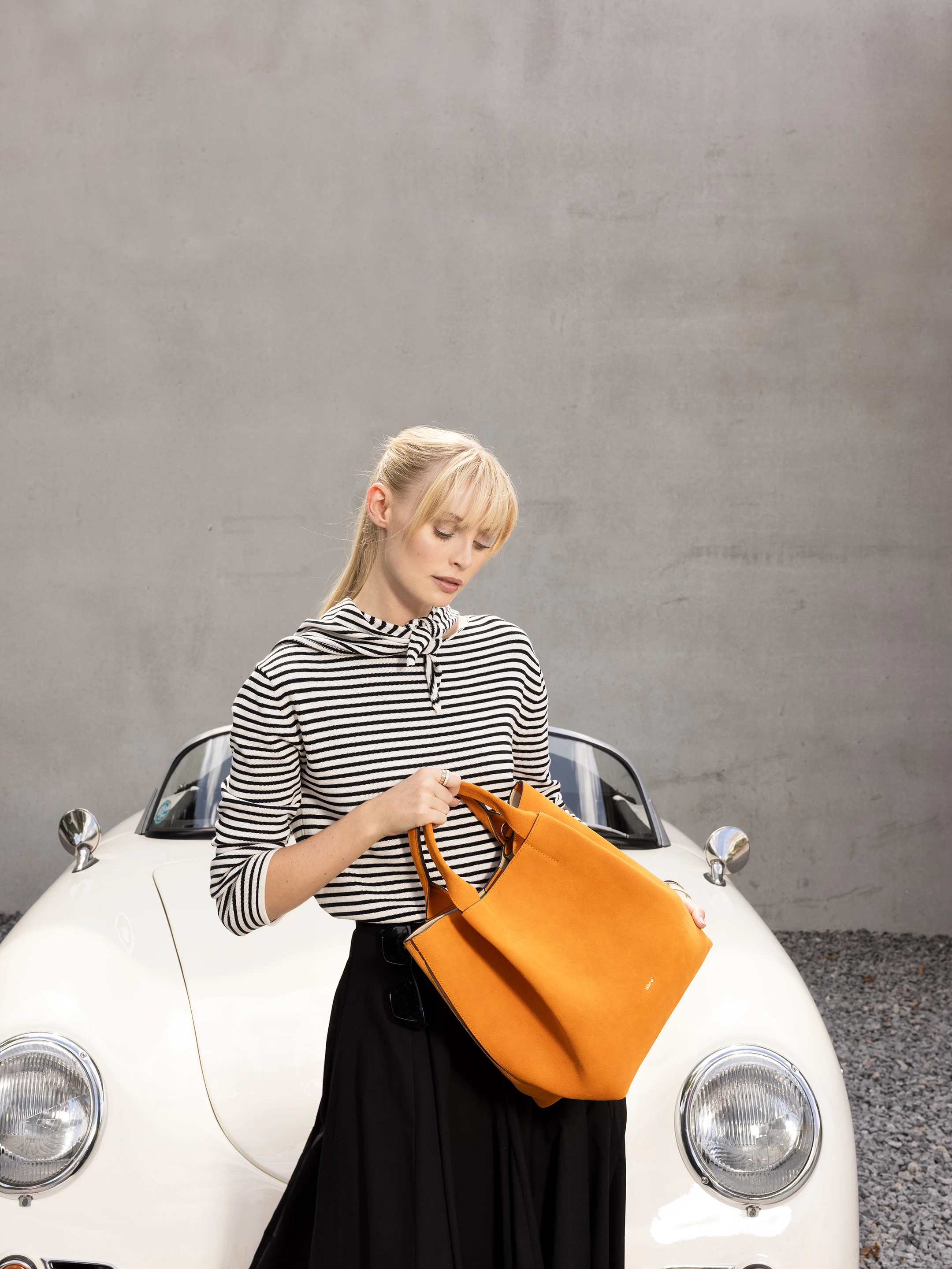 Shopping ESSENTIAL medium Pelle Suede