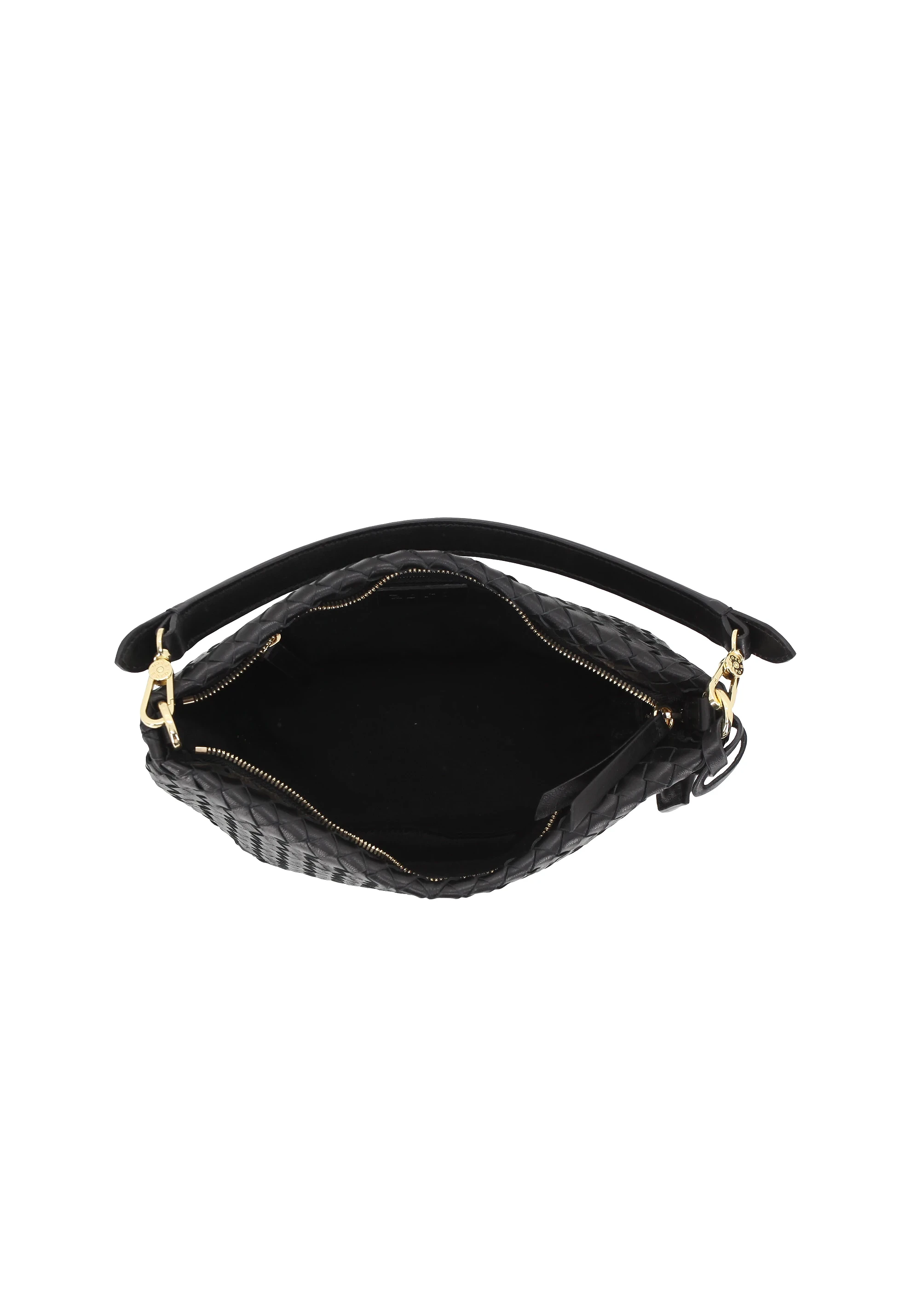 Beutel EBONY SMALL Leder Piuma Opaco