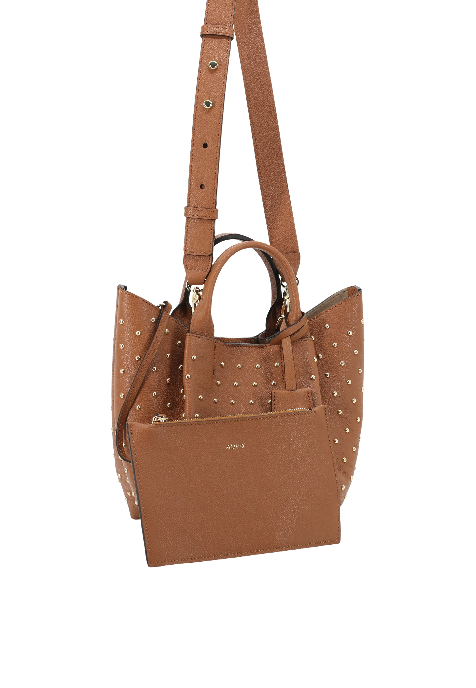 Shopper ESSENTIAL studs small Leder Agave