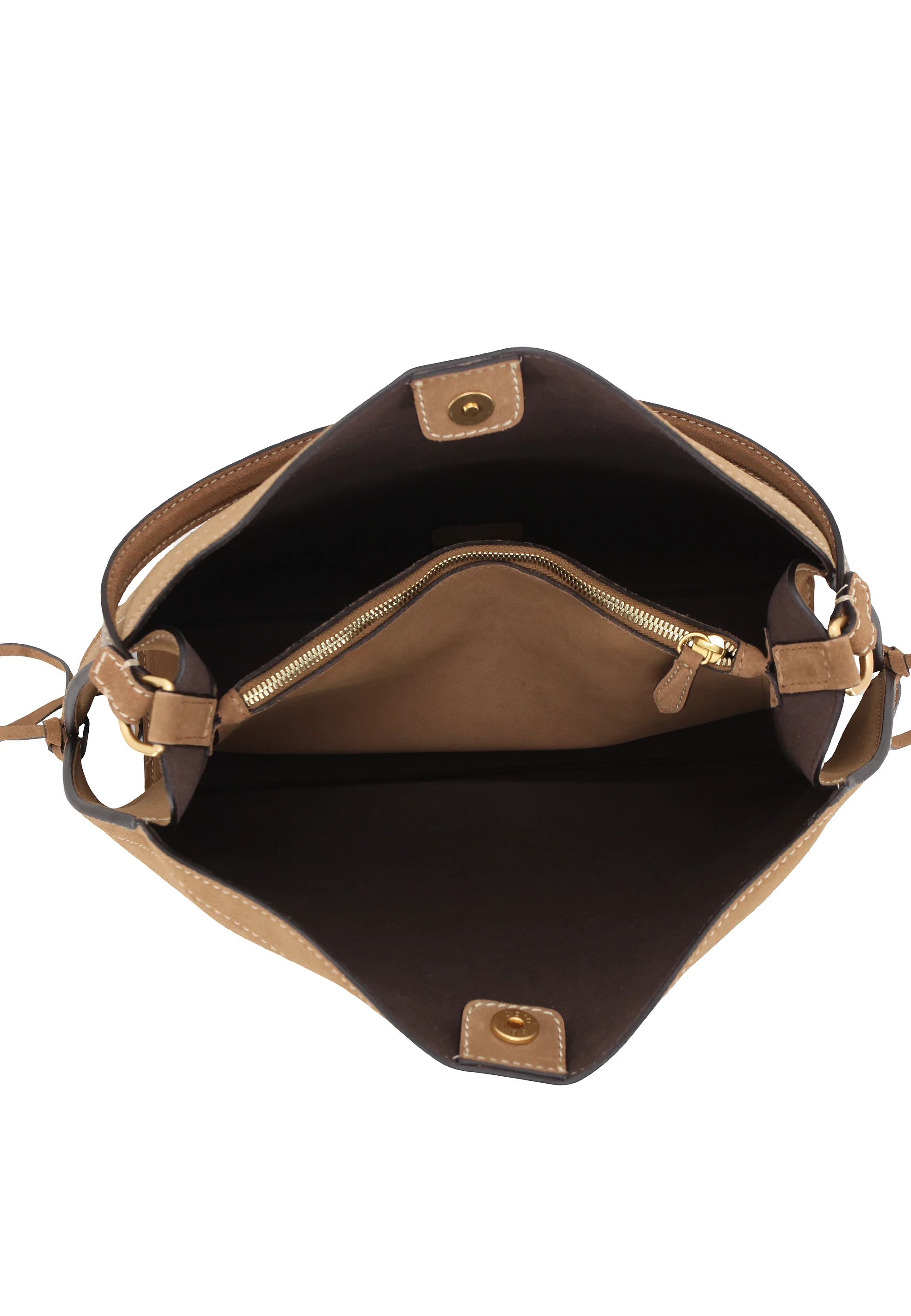 handbag NECESSITY BIG Leather SUEDE