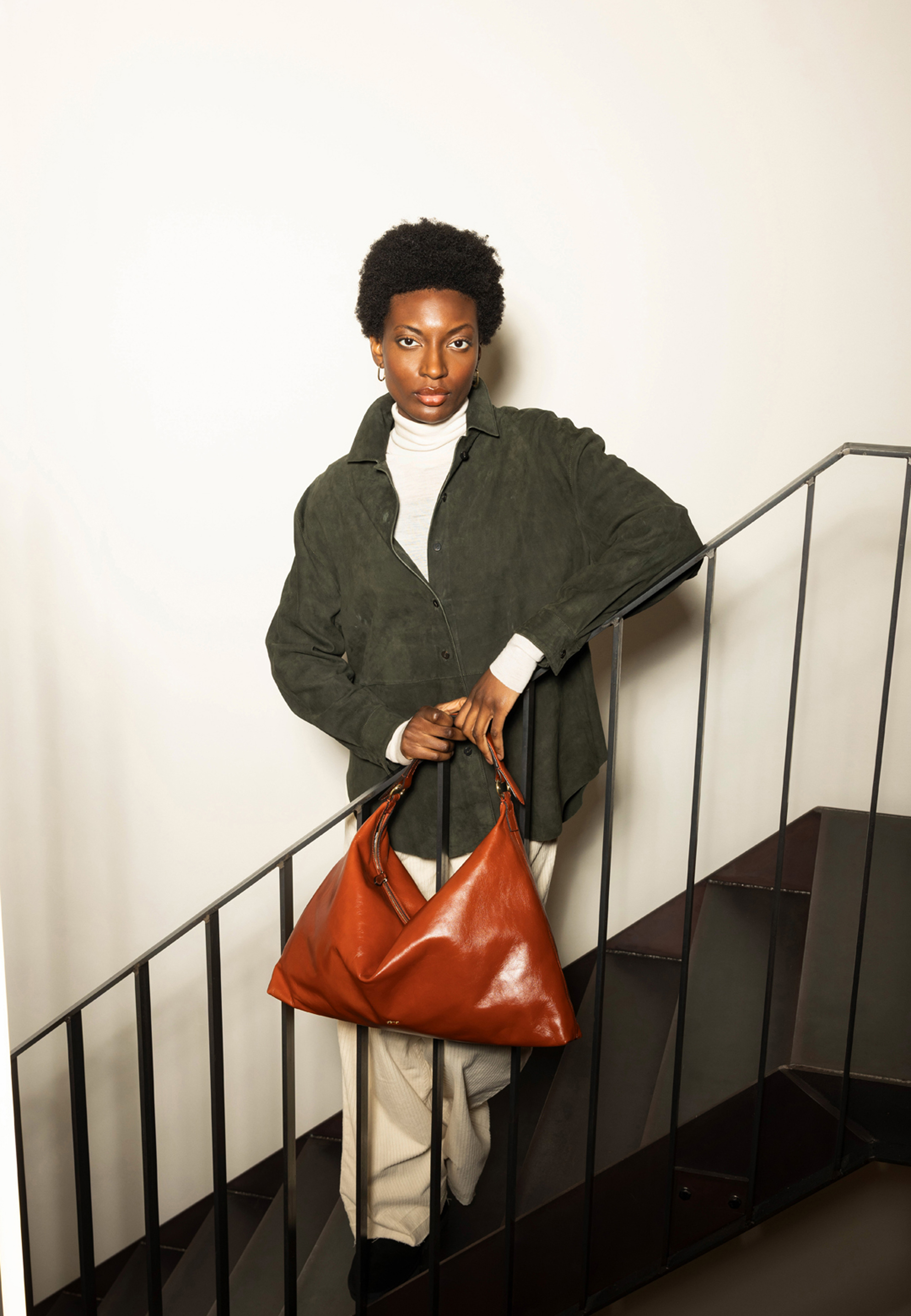 Hobo bag ALL IN ONE BIG Leather RALPH