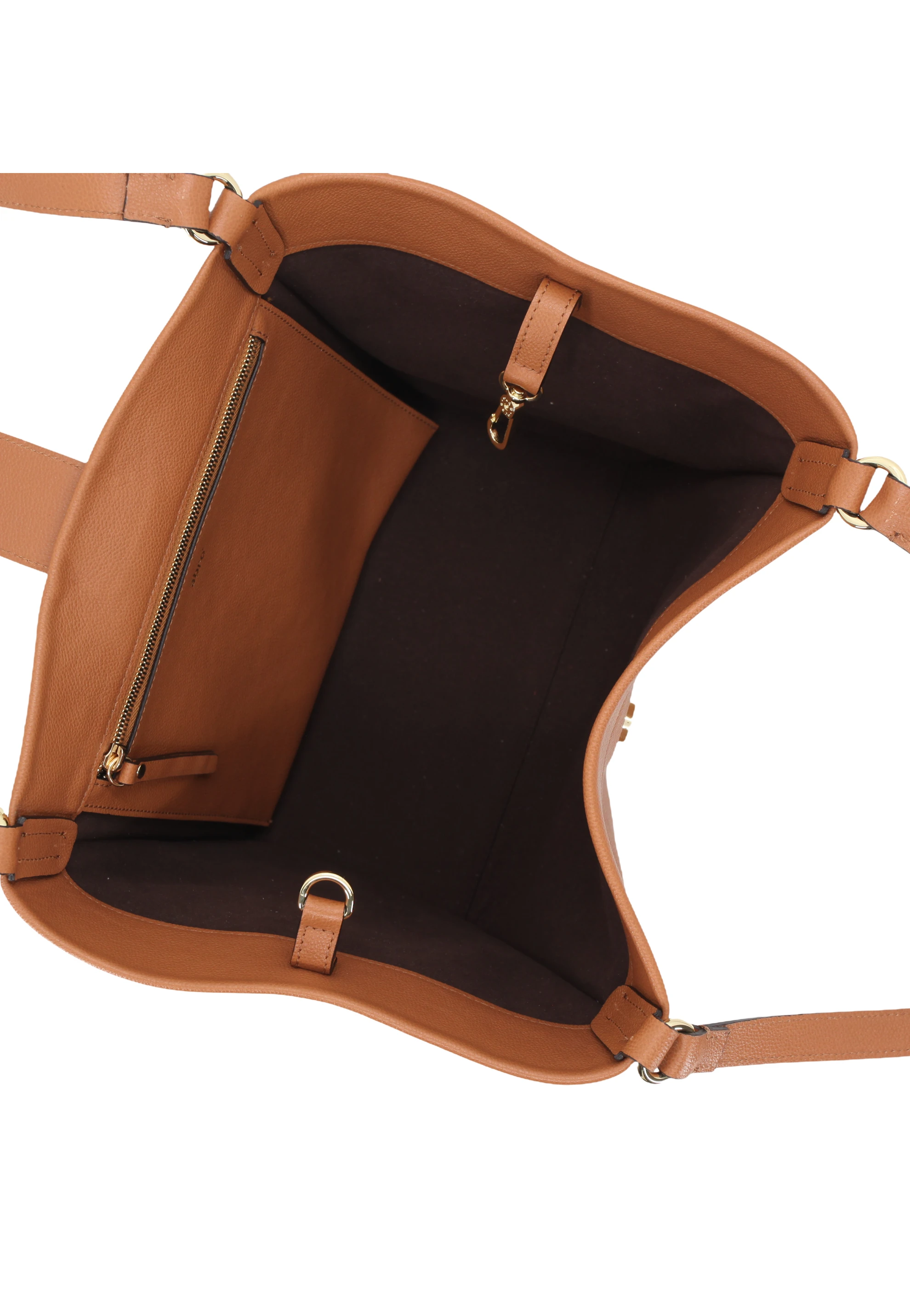 Shopper TEMI Leather Agave