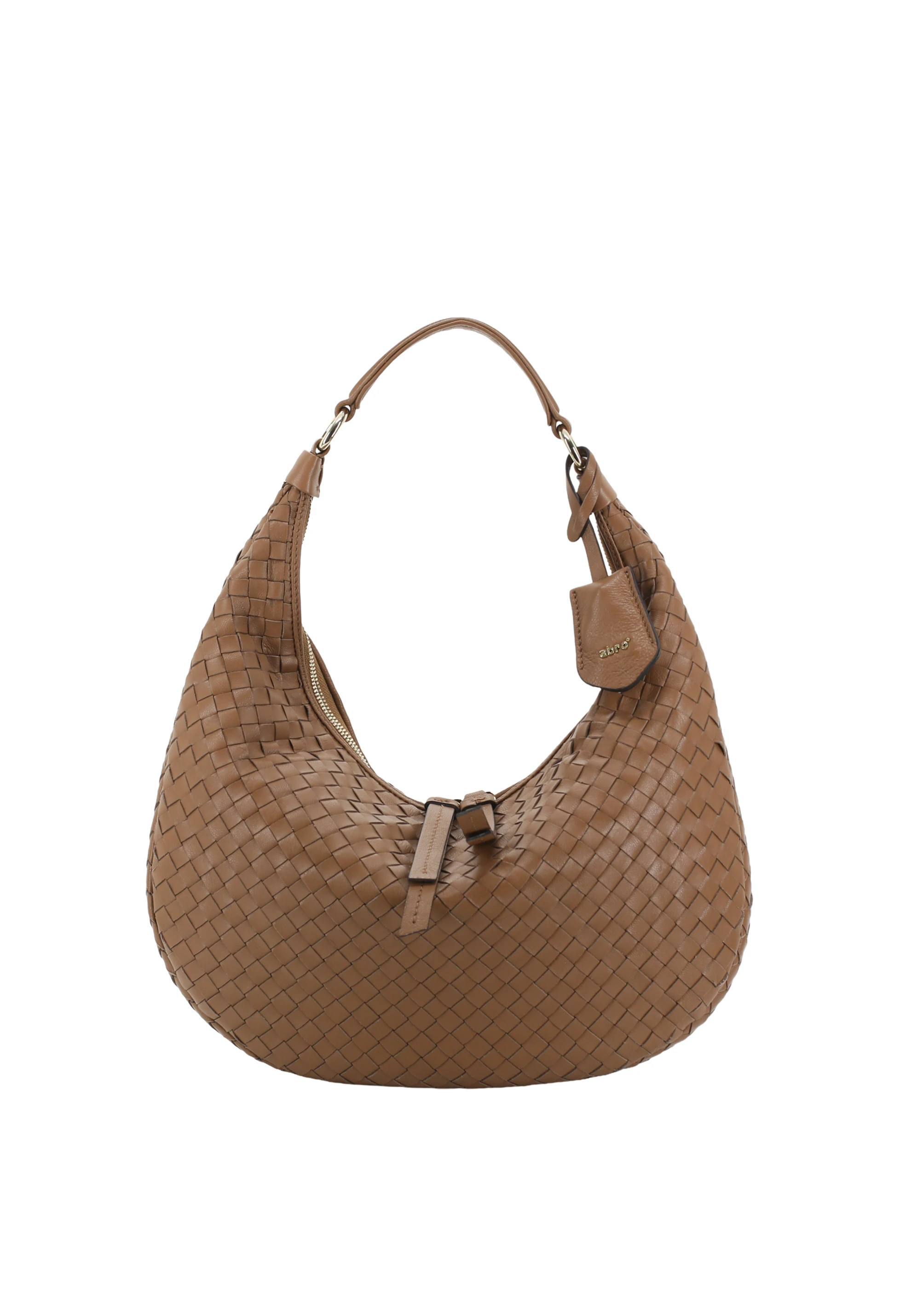 Sac NANA small Cuir Piuma weaving