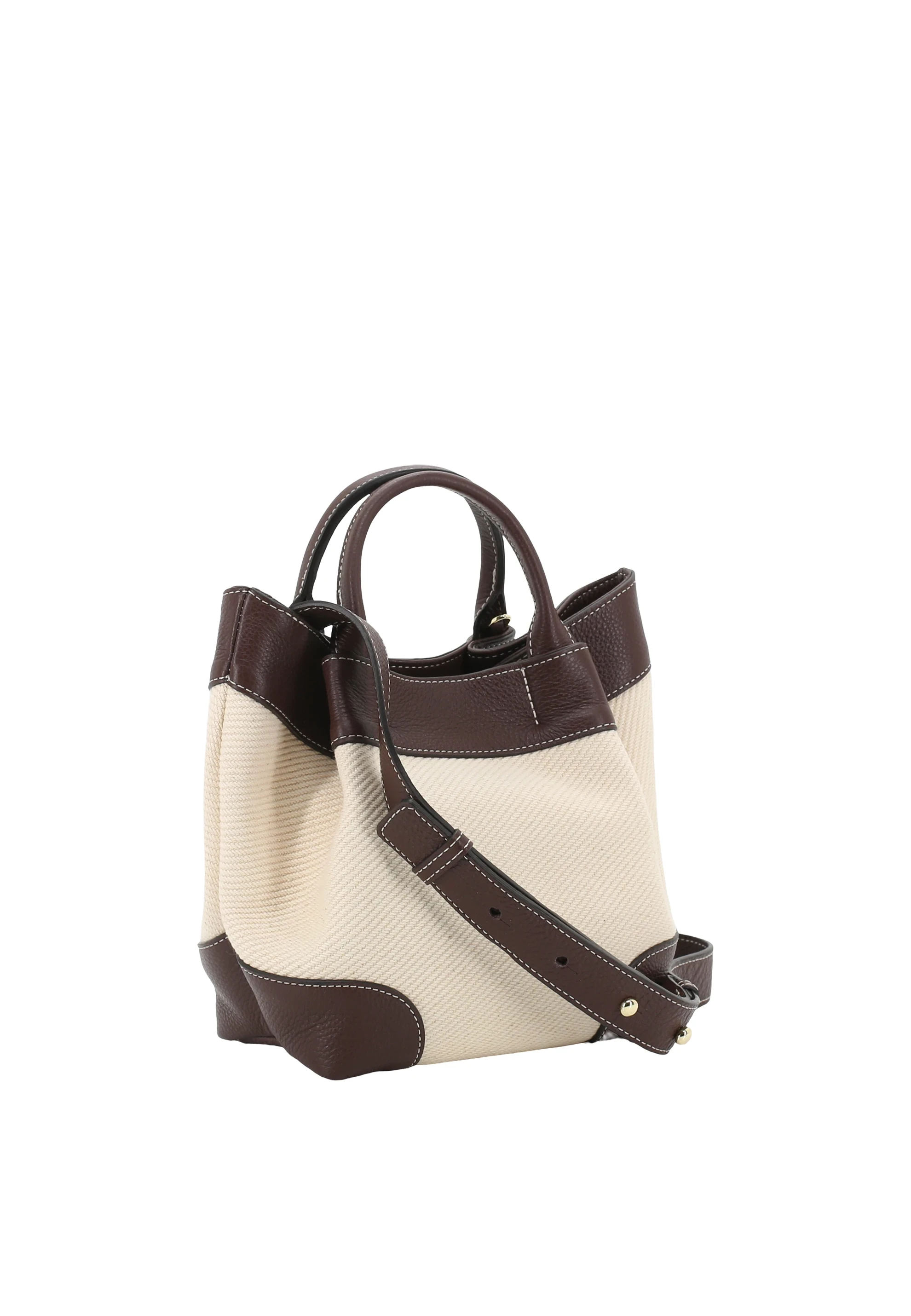 Shopping ESSENTIAL small Canavs/pelle