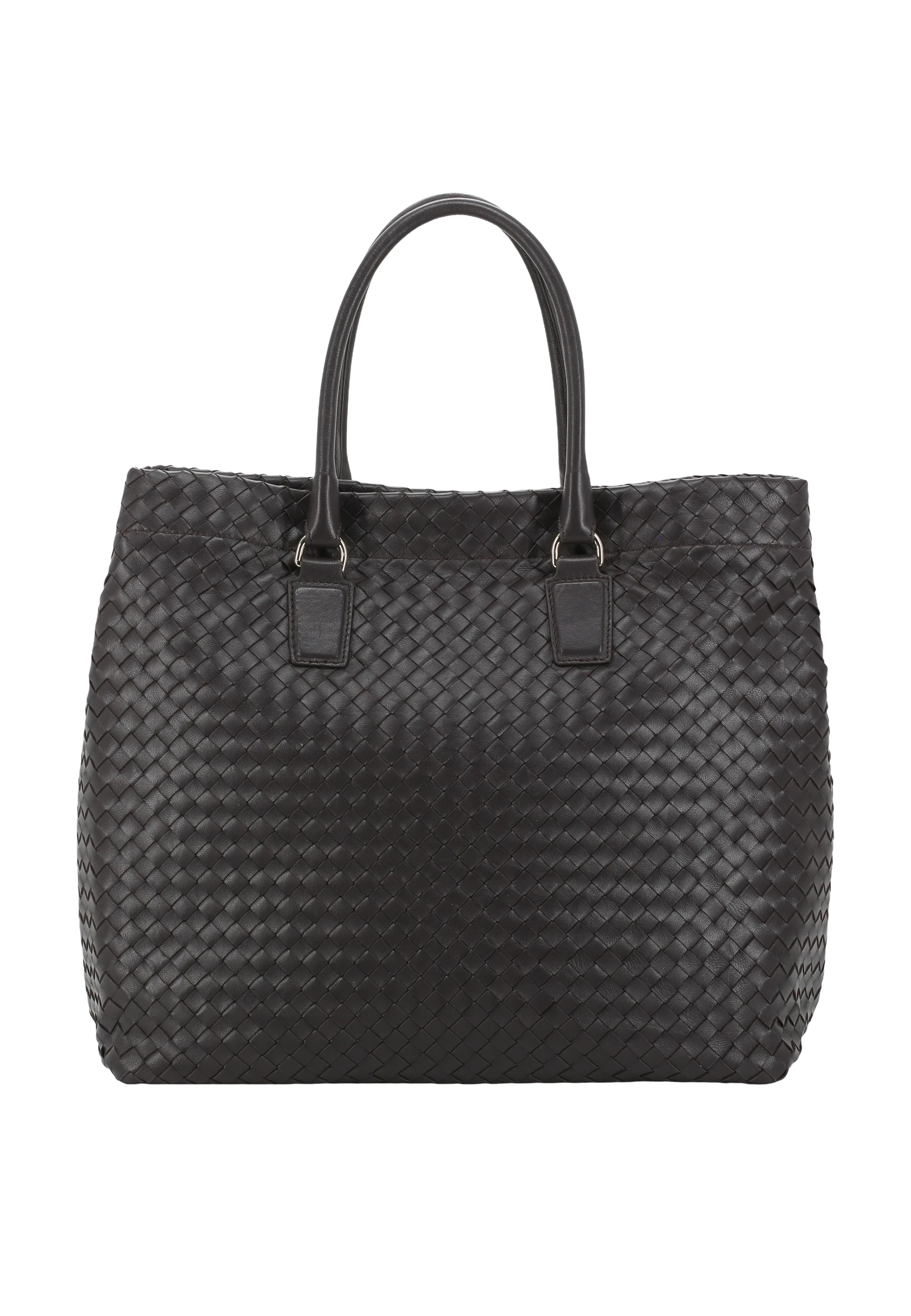 Shopper ROOFTOP Leather Piuma weaving