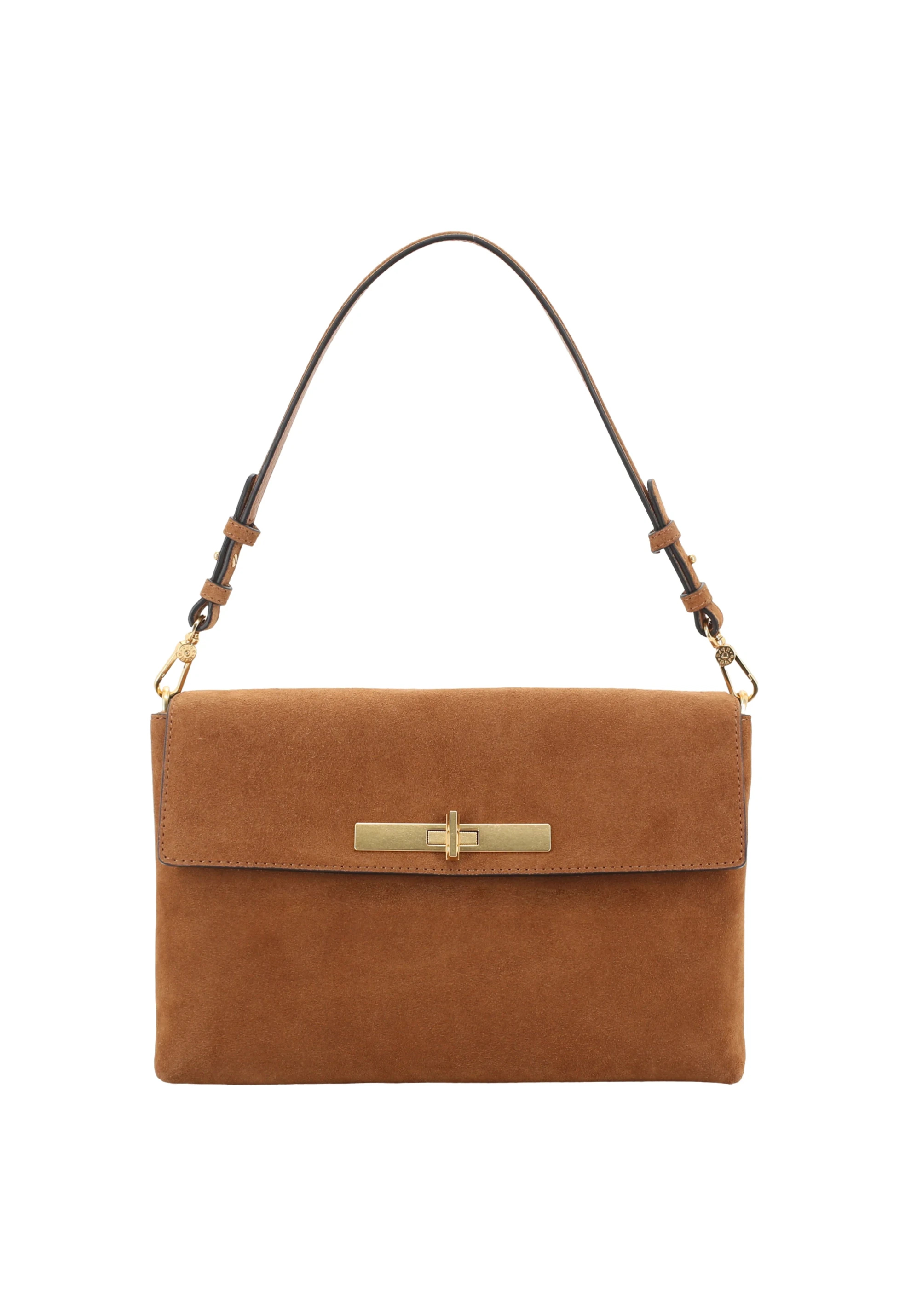 Borsa a spalla TWIST Pelle SUEDE