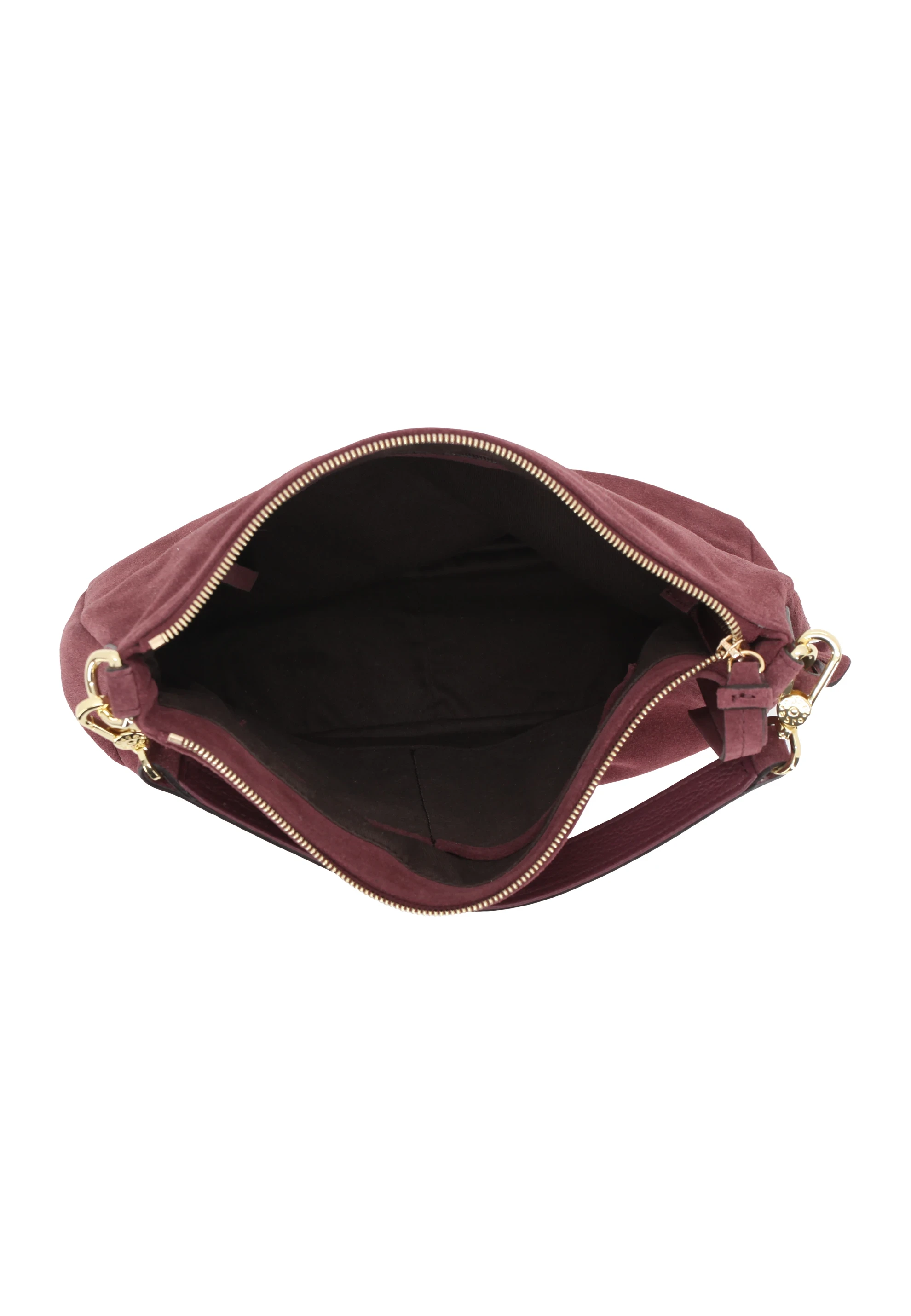 Beutel JUNA small Leder Suede