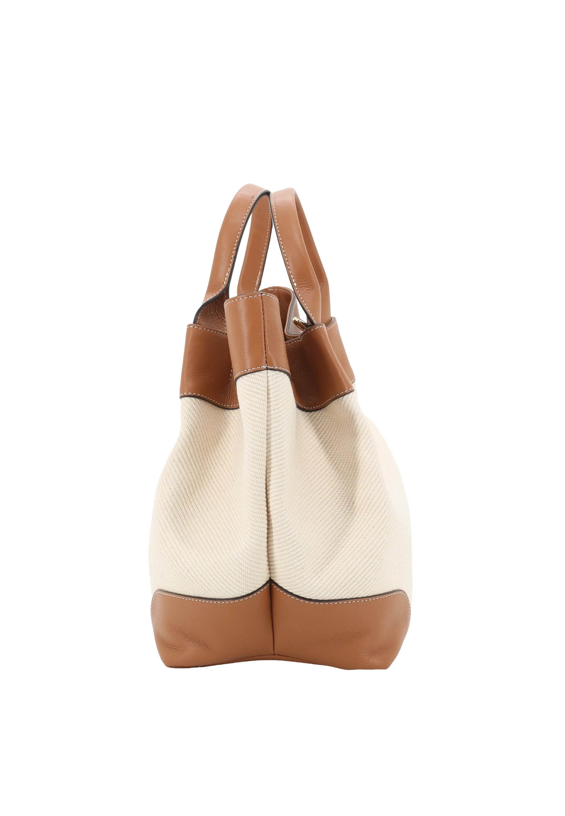 Shopper ESSENTIAL medium Canavs/Leder