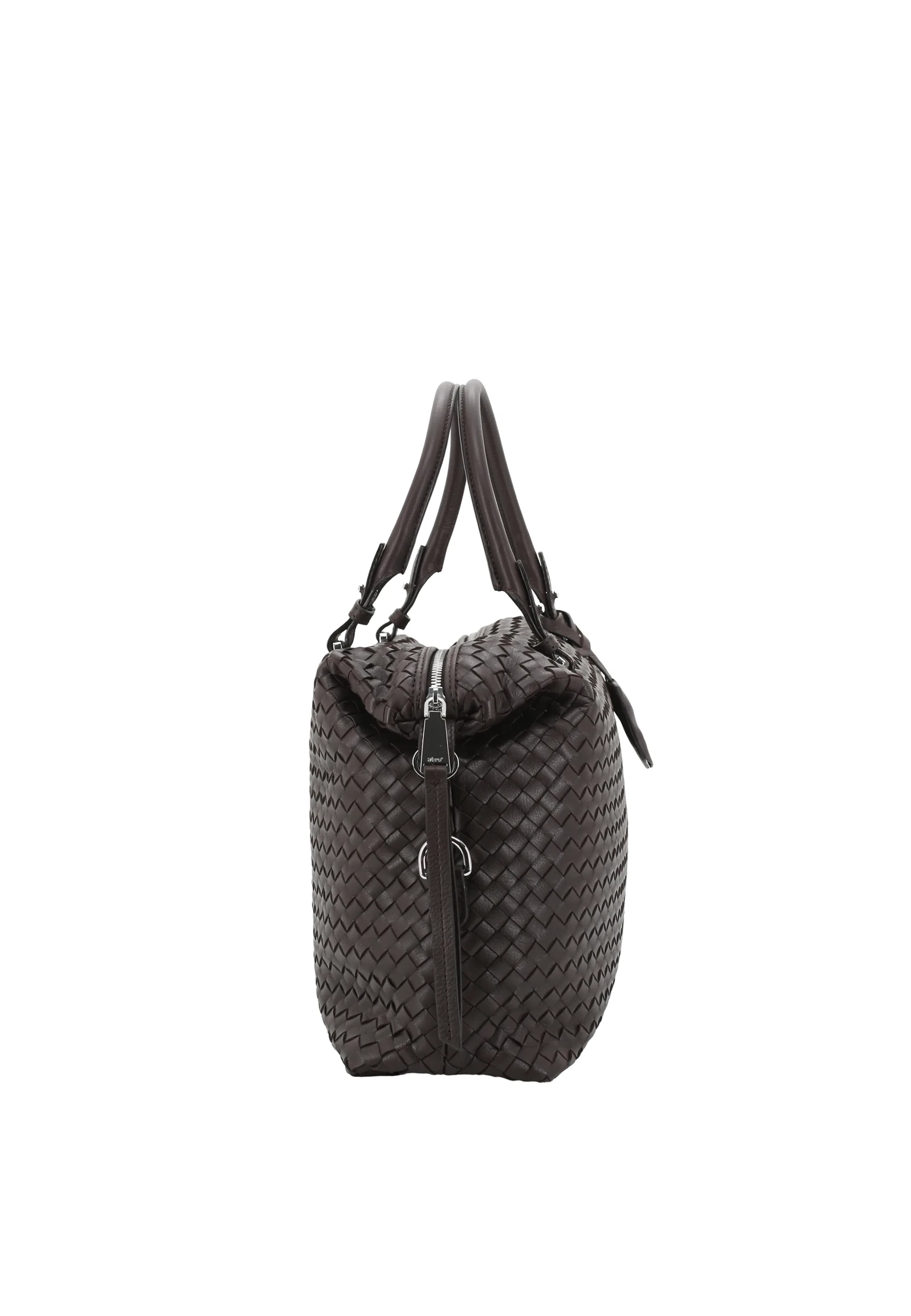 shopper CARRY SMALL Leather Savage Woven