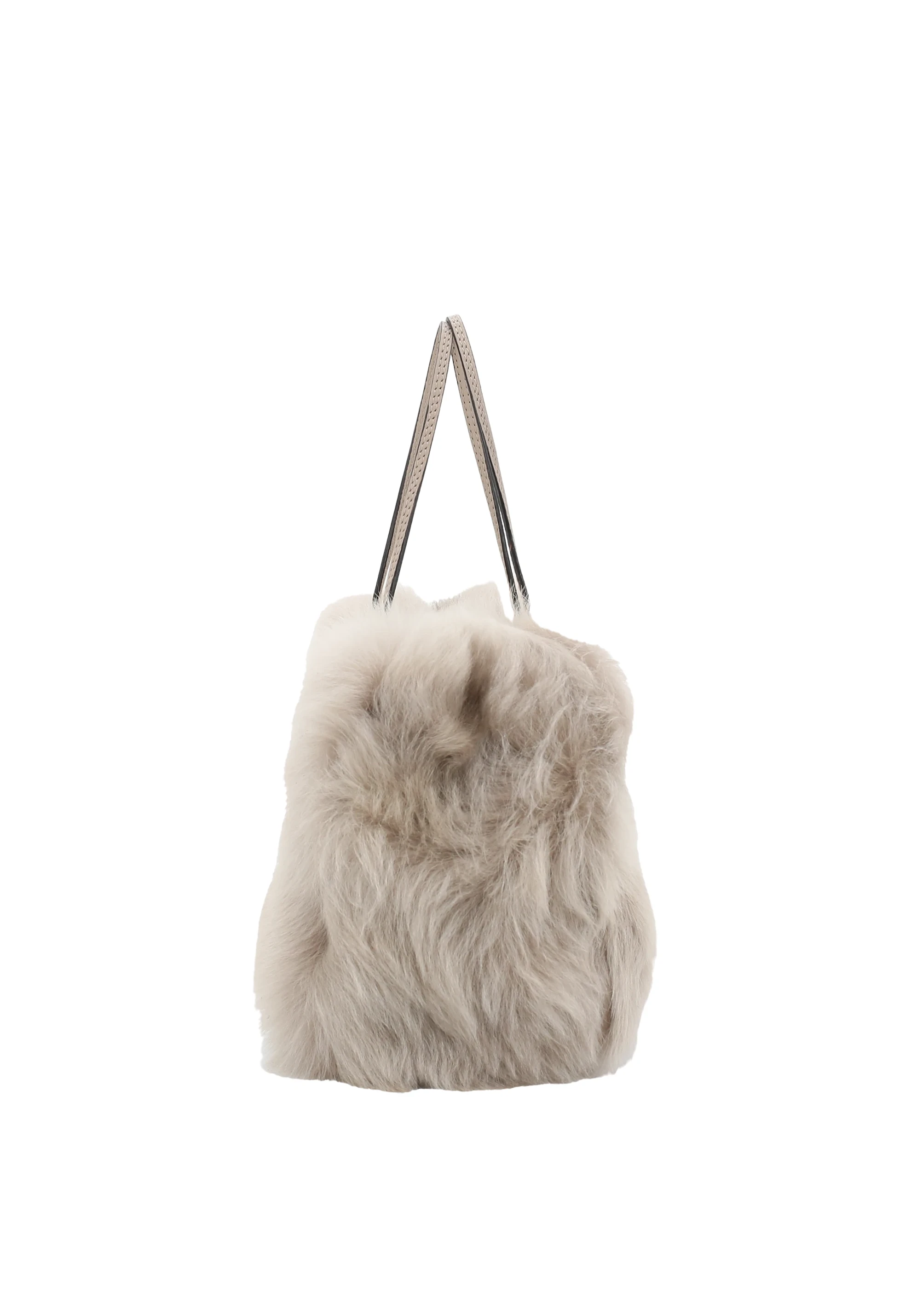 Handtasche NOELLE Leder Shearling LH