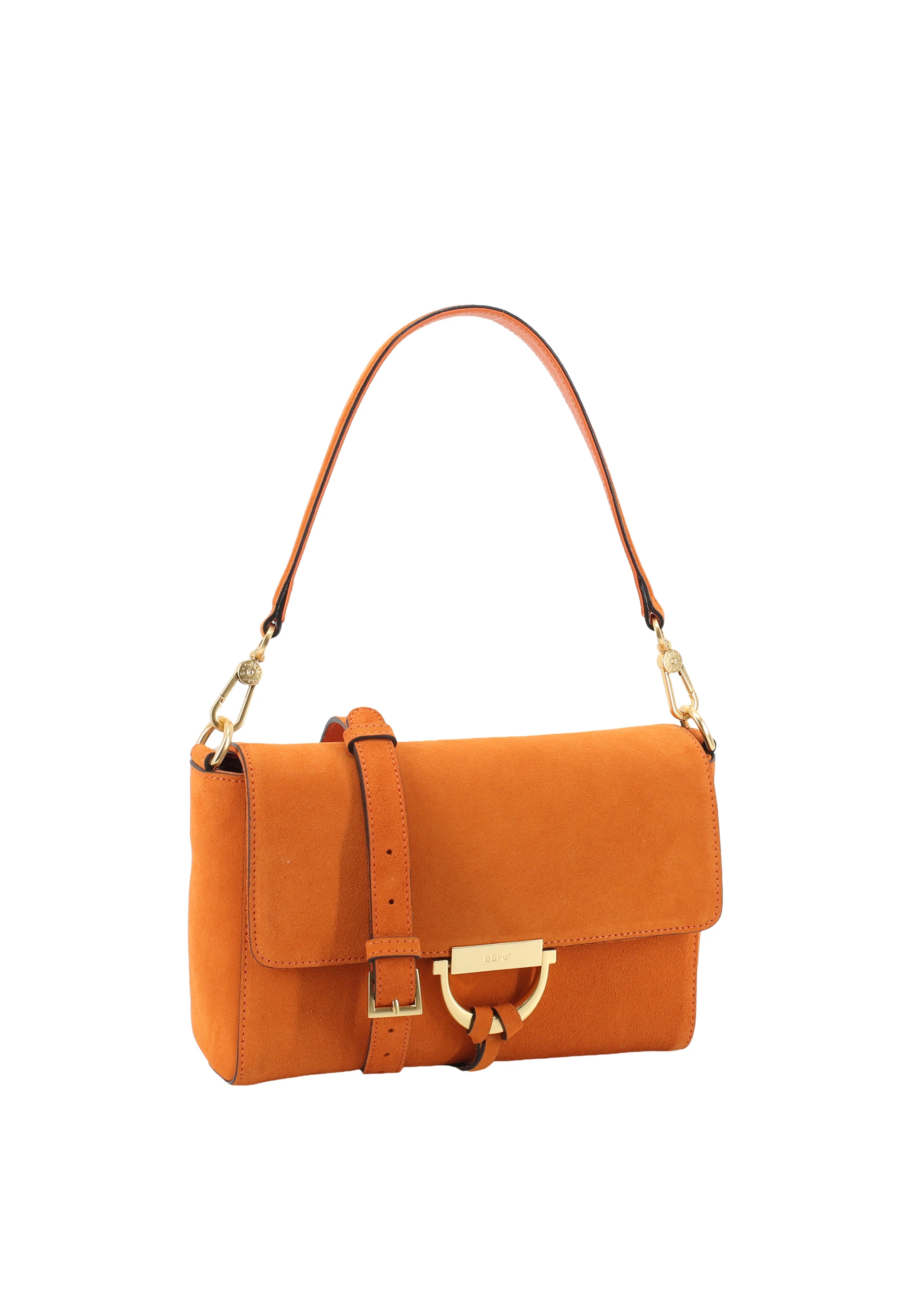 Borsa a spalla TEMI Pelle Suede