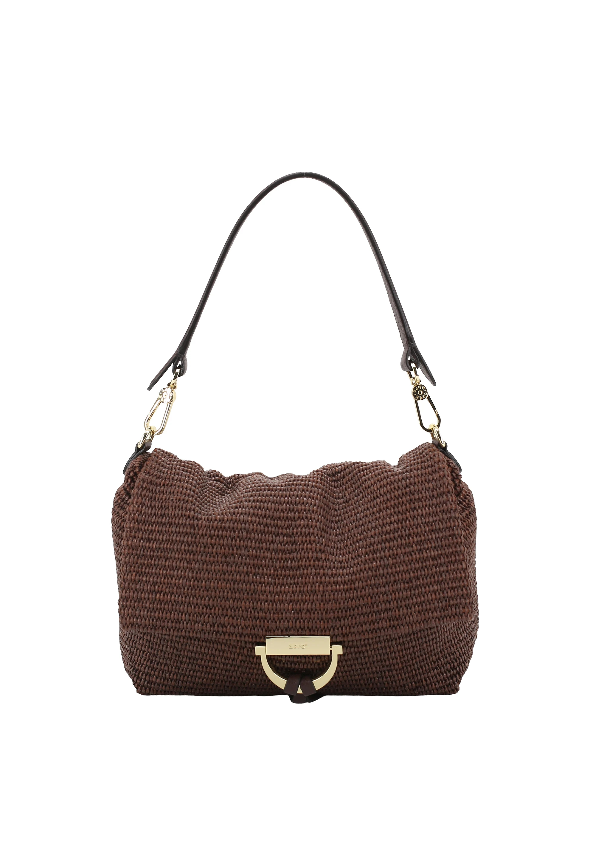 shoulder bag TEMI medium Raffia