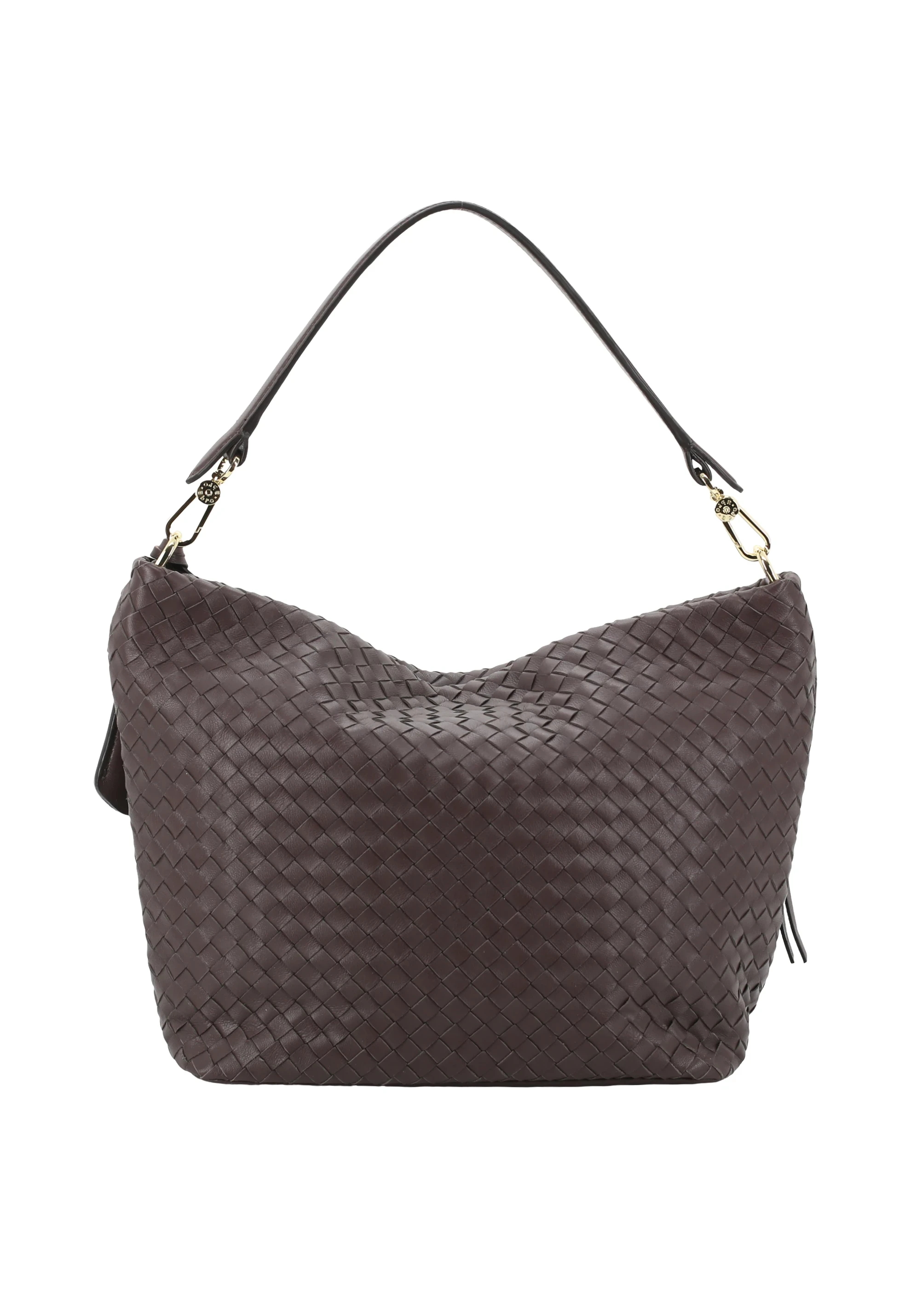 Bolso hobo EBONY Piel Piuma Weaving