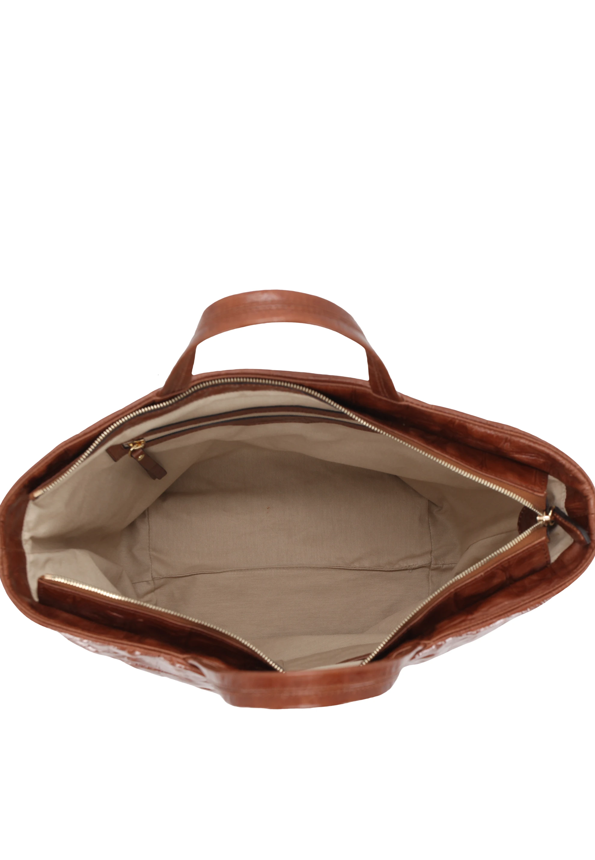 shopper ALBA Piel Maxi Cocco