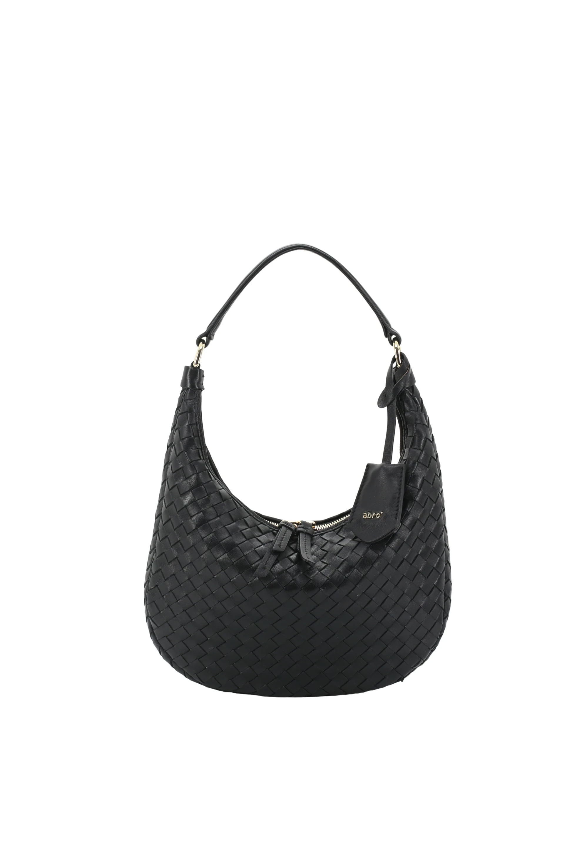 Bolso hobo NANA mini Piel Piuma woven