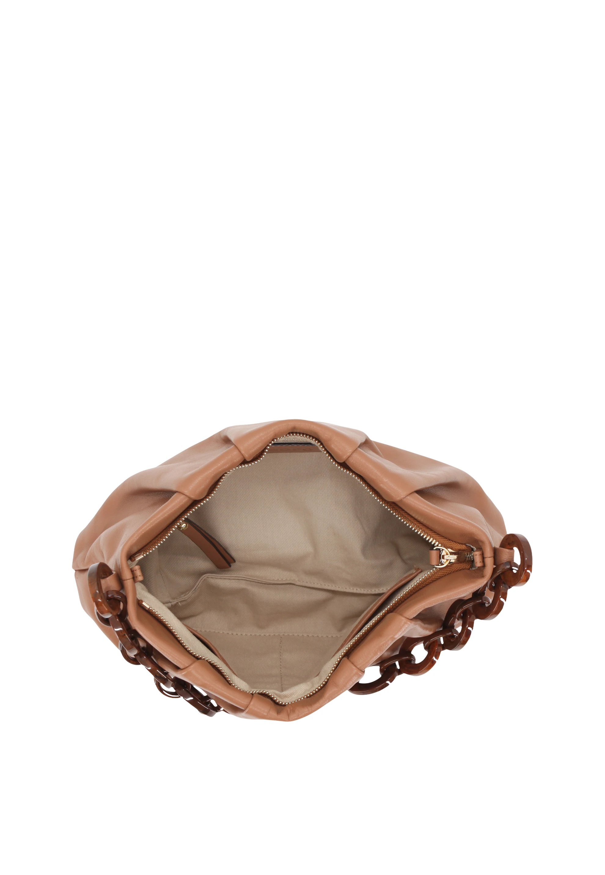 Borsa a spalla DAYA Pelle Piuma lucido Borsa a spalla DAYA Pelle Piuma lucido