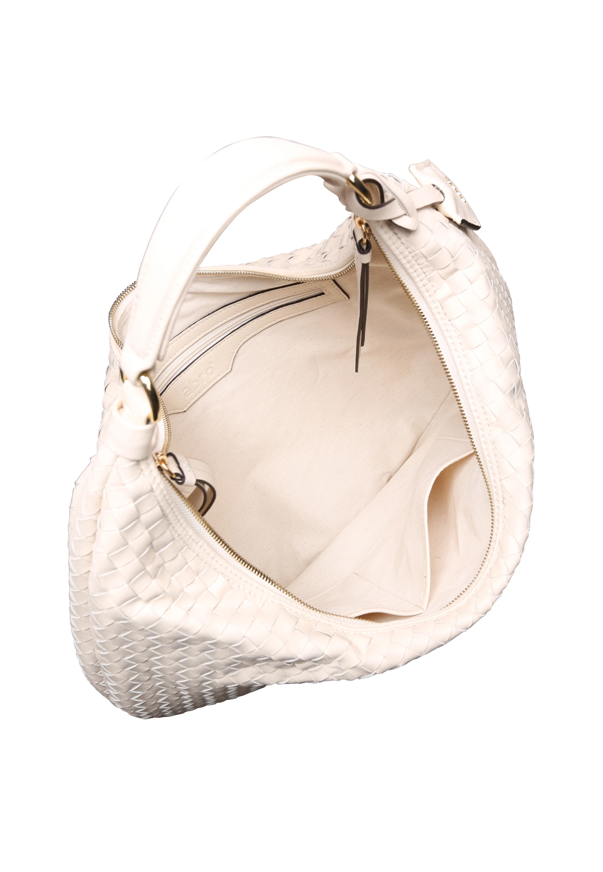 Sac NANA Cuir Piuma weaving