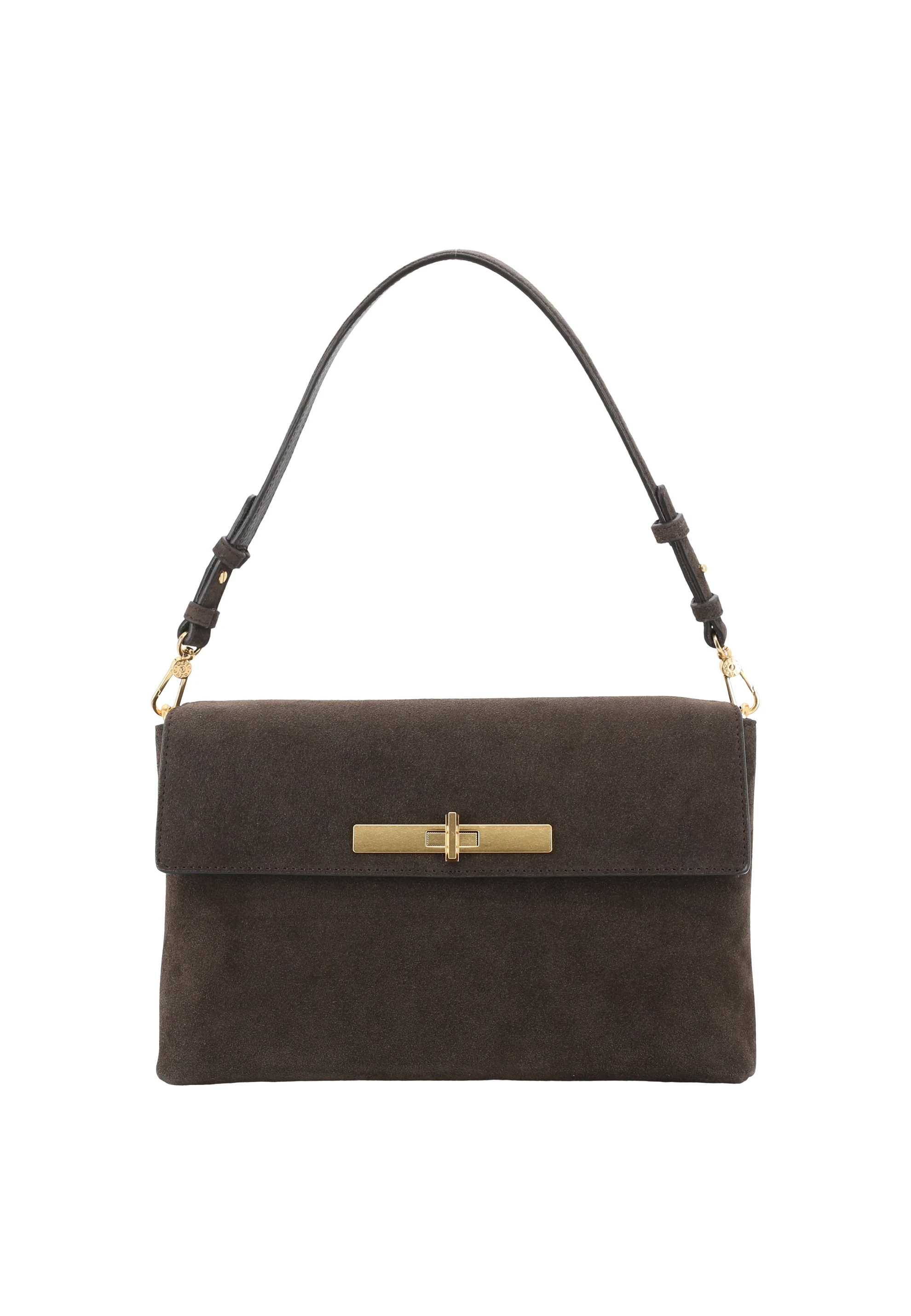 Bolso de hombro TWIST Piel SUEDE
