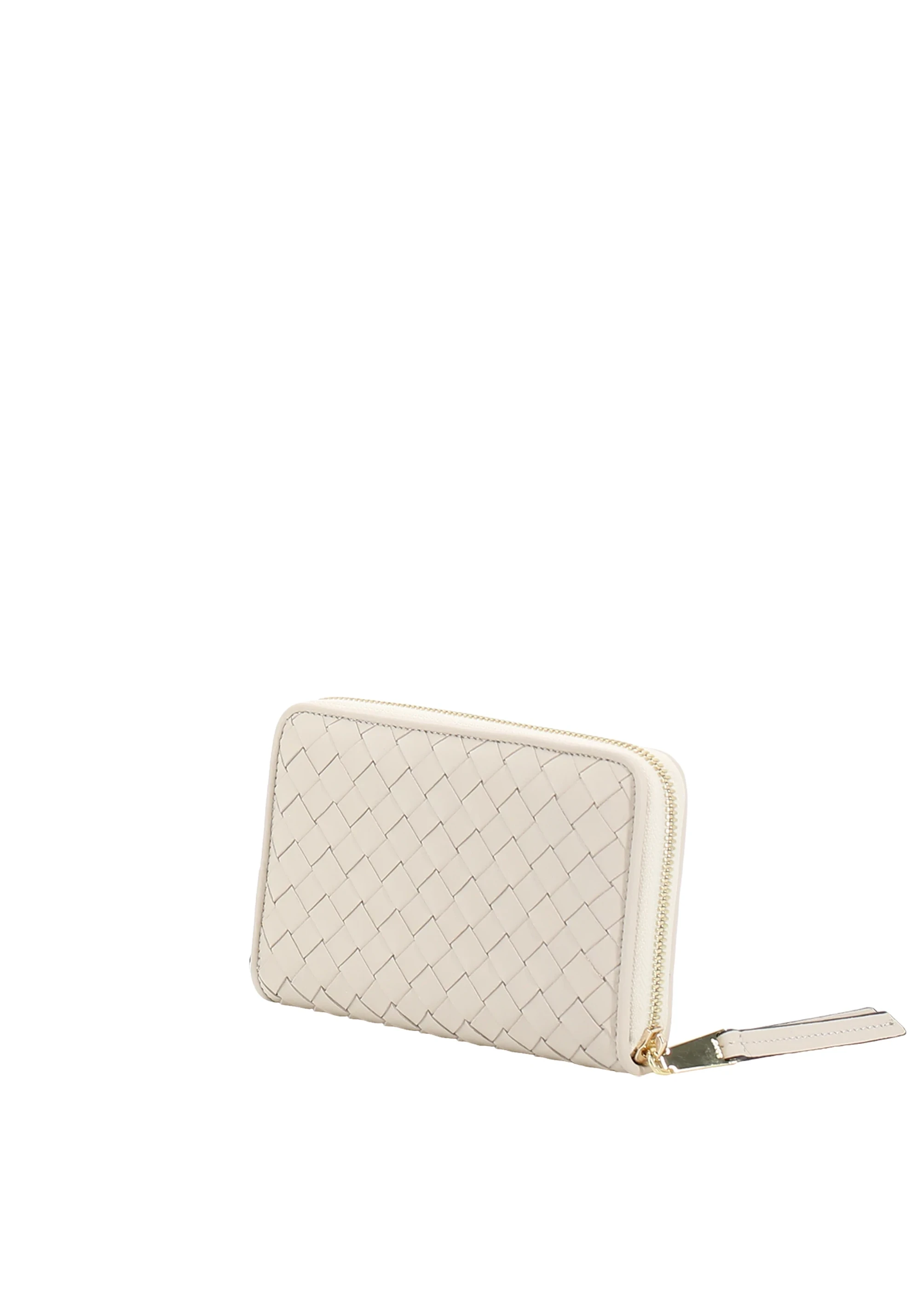 Monedero Piel Piuma Weaving