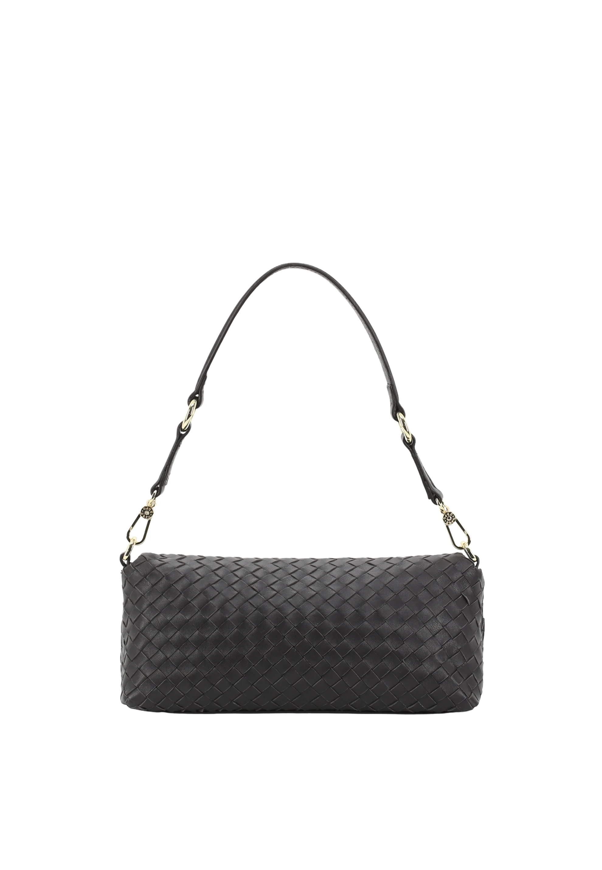 Shoulder bag MILA Leather Piuma weaving