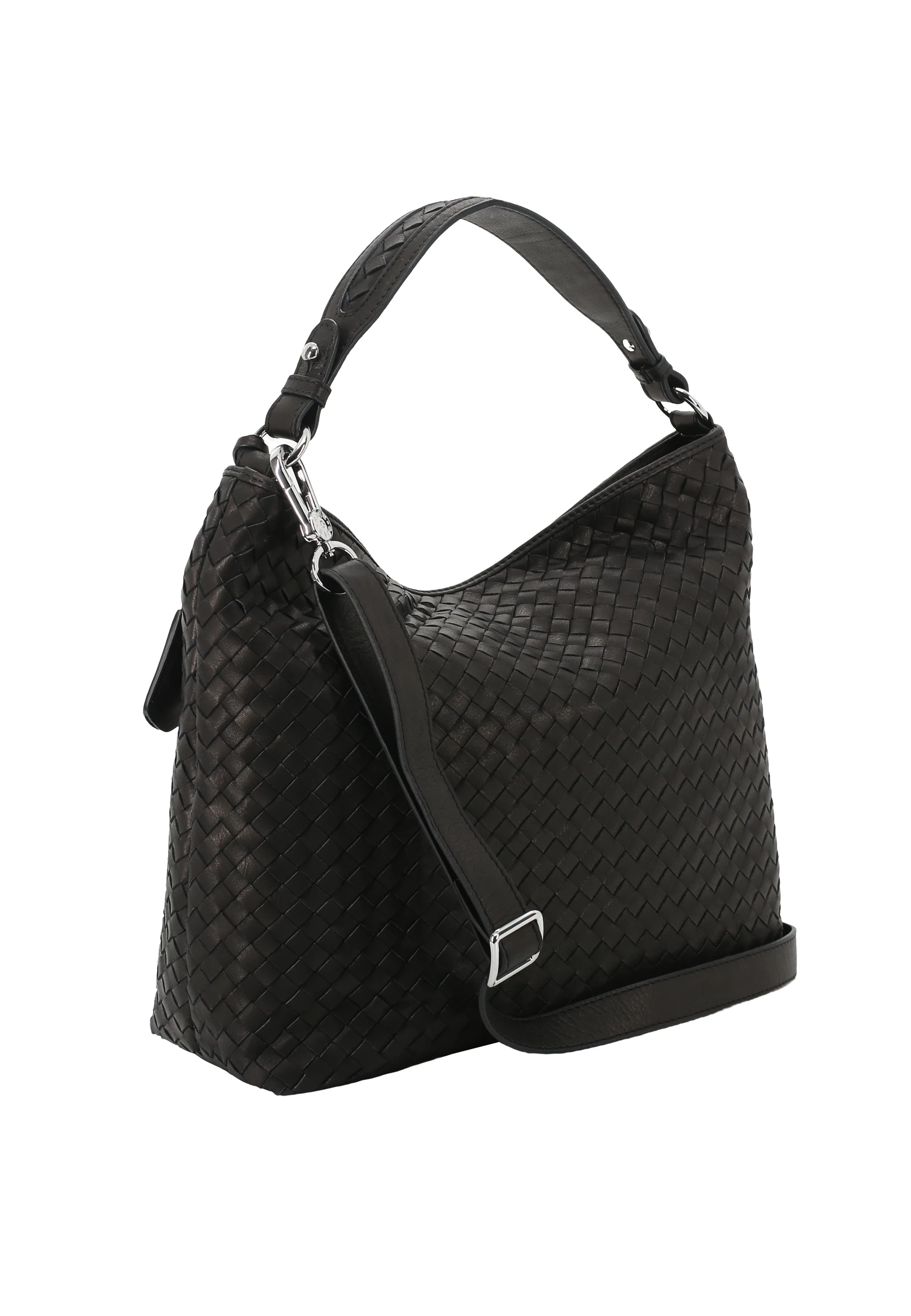 Hobo ELVI small Leather Savage woven
