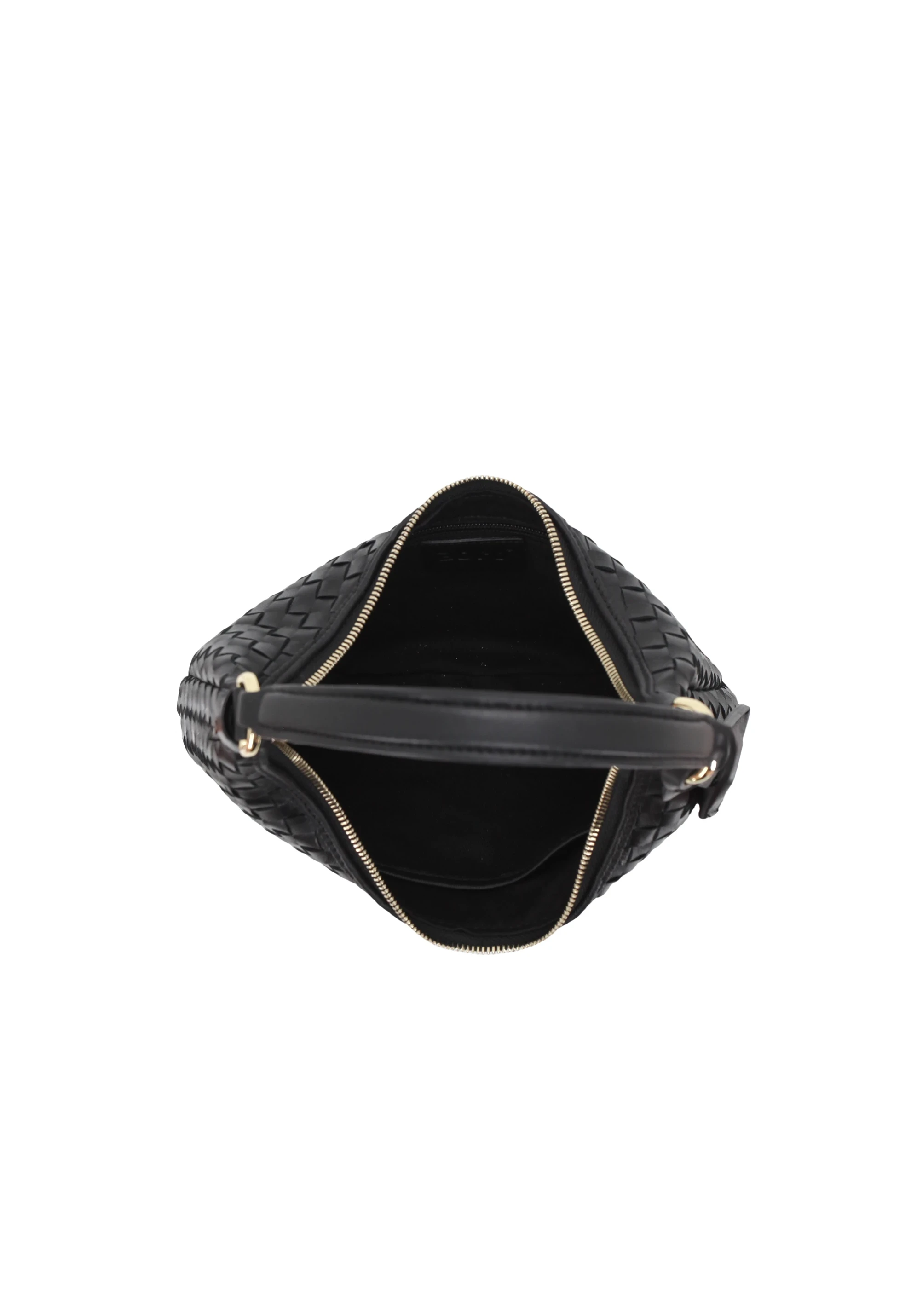 Bolso hobo NANA mini Piel Piuma woven