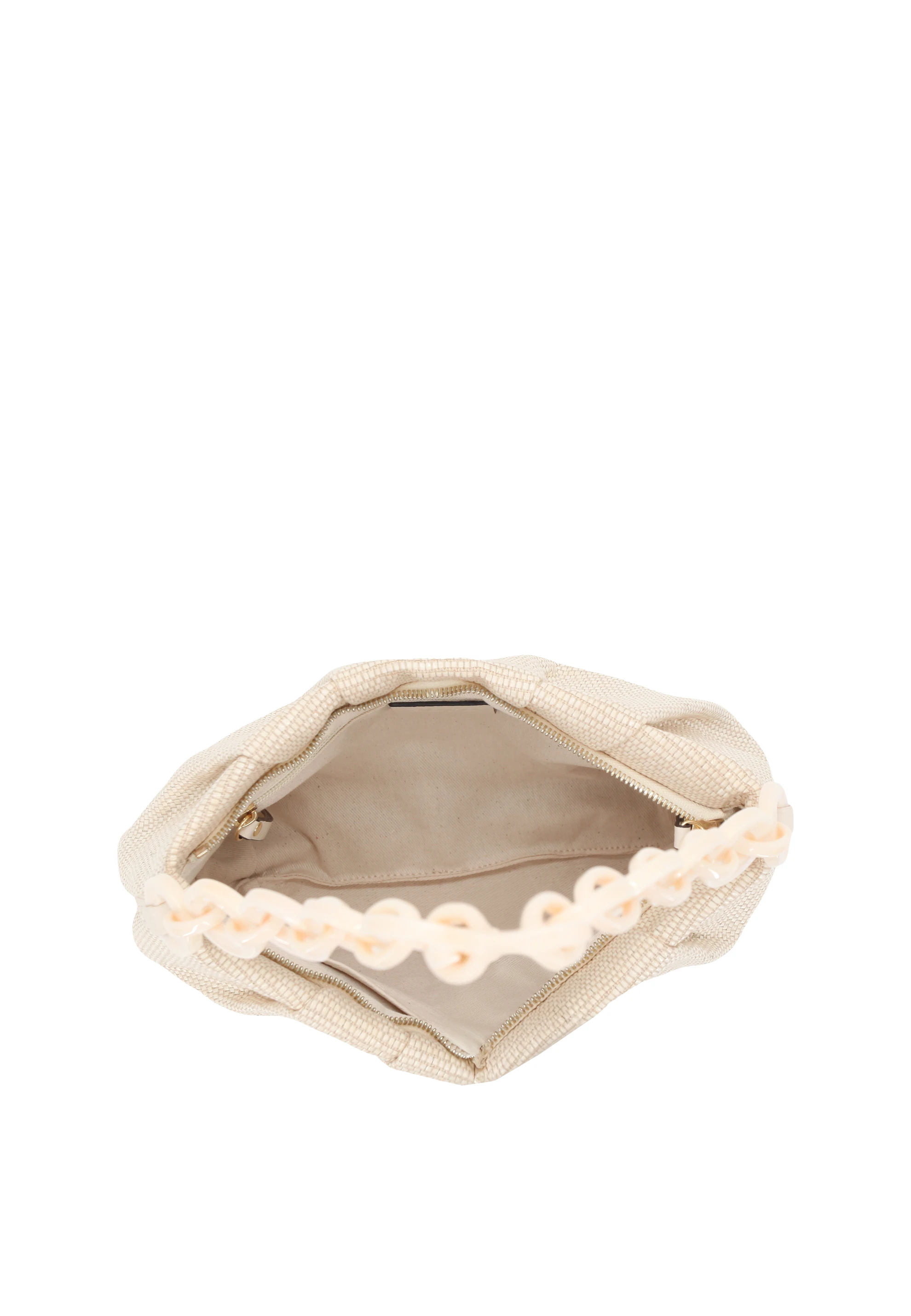 Schultertasche DAYA Raffia leggera