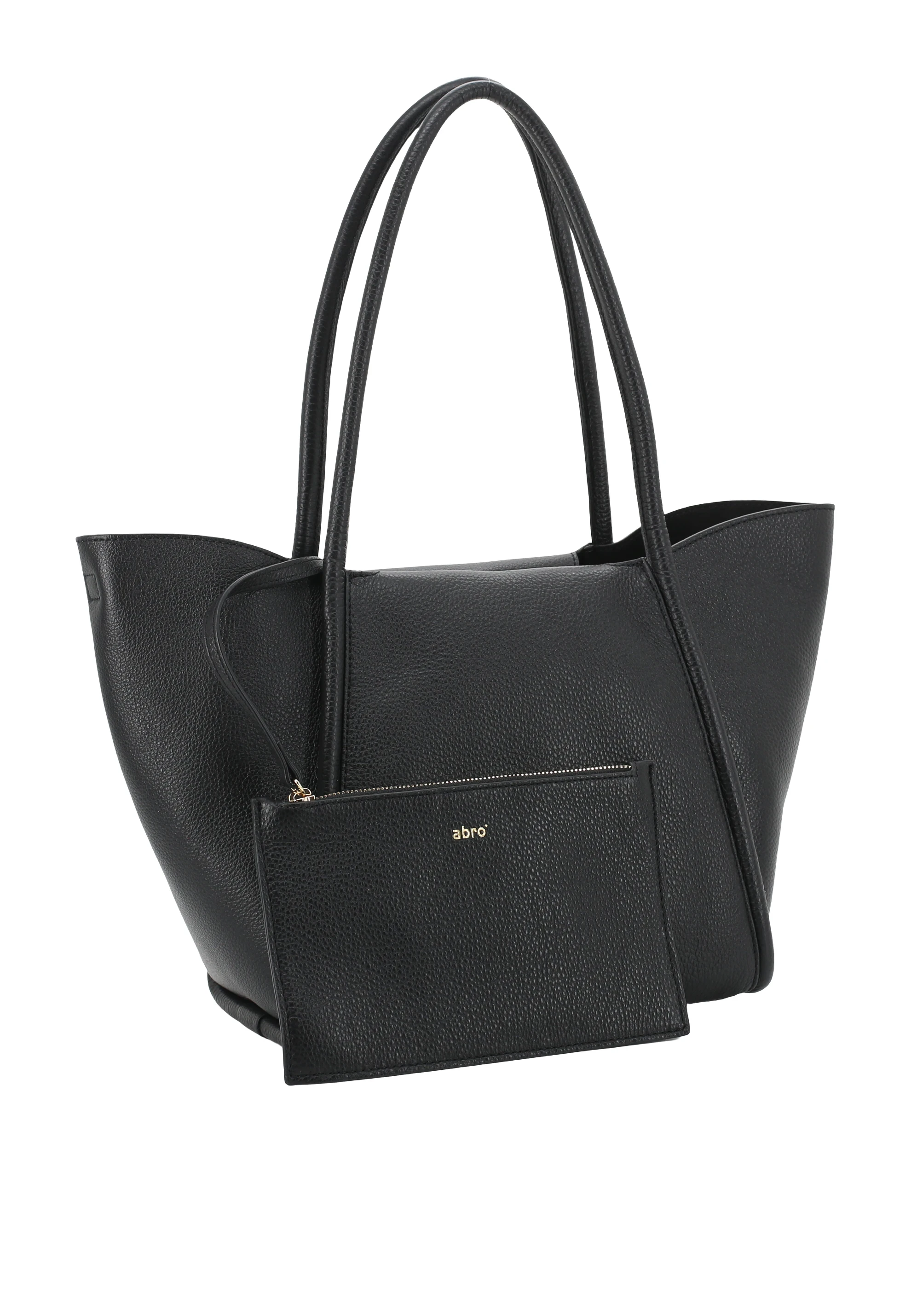 shopper WILLOW small Leather Agave