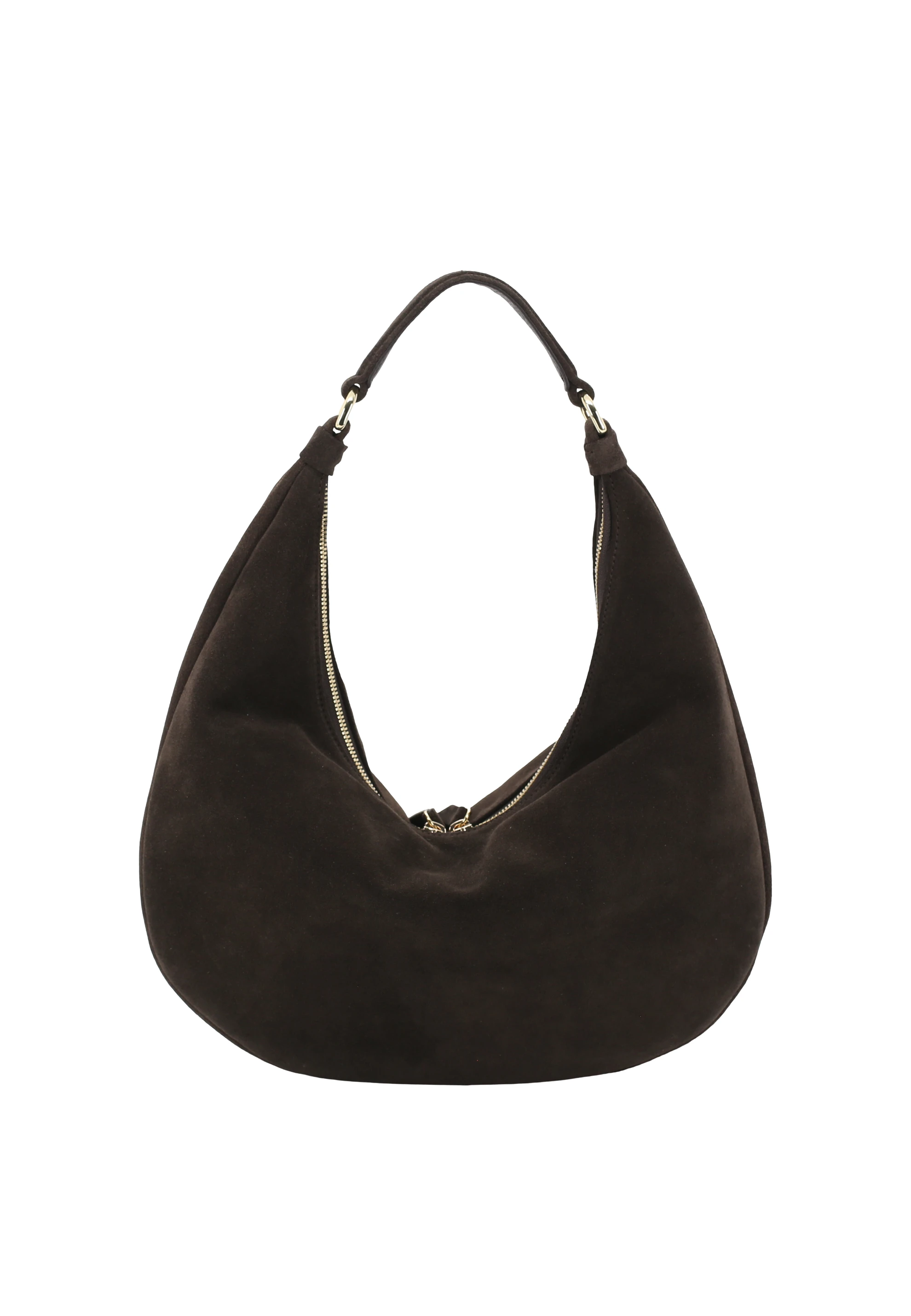 Beutel NANA small Leder Suede