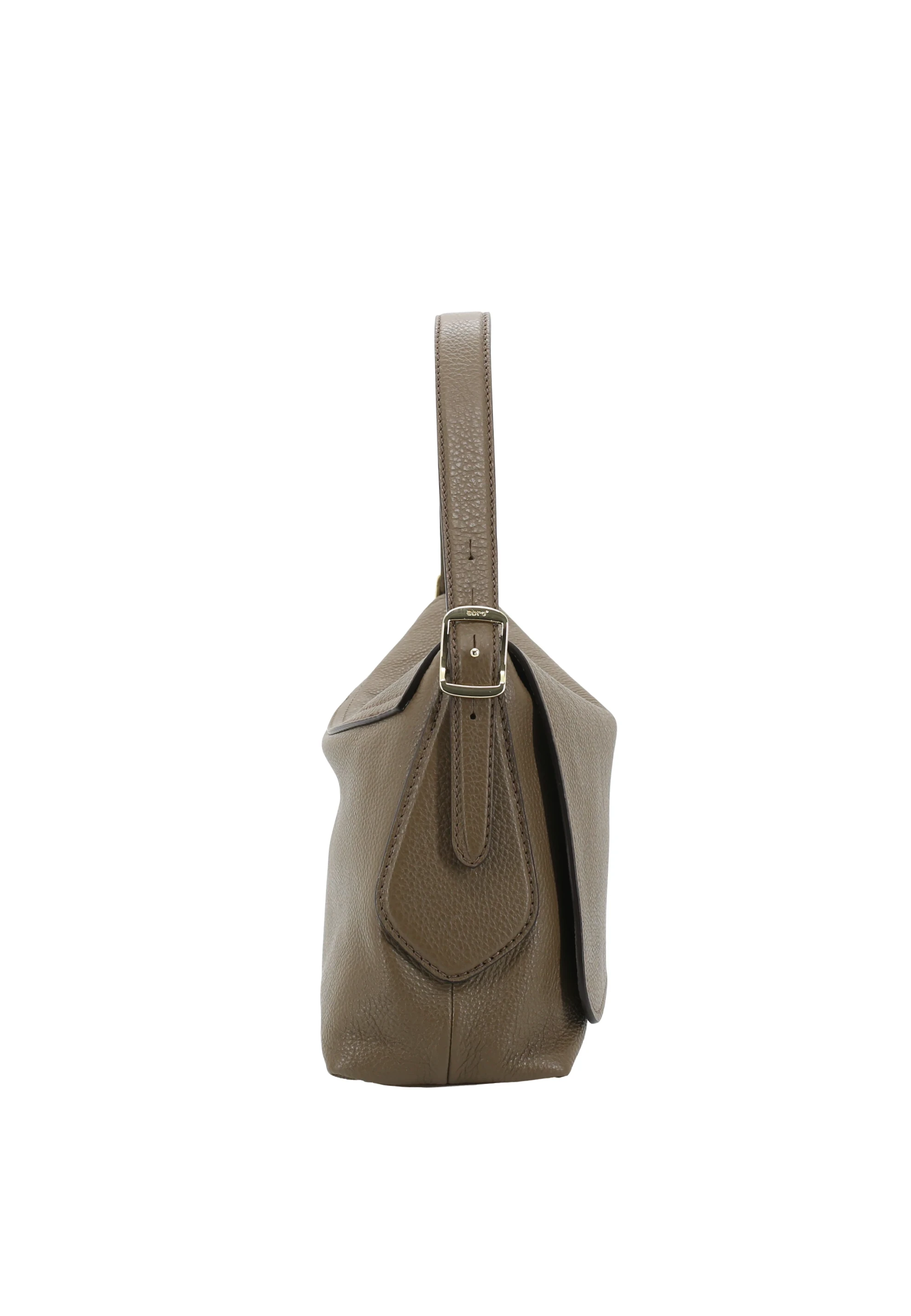 Schultertasche CARINA Leder Agave