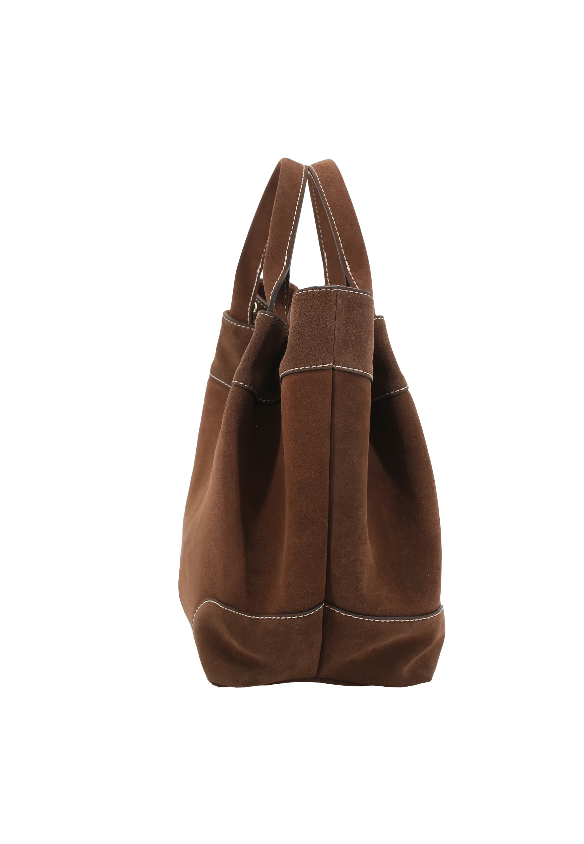 Sac shopping ESSENTAIL medium Cuir Suede