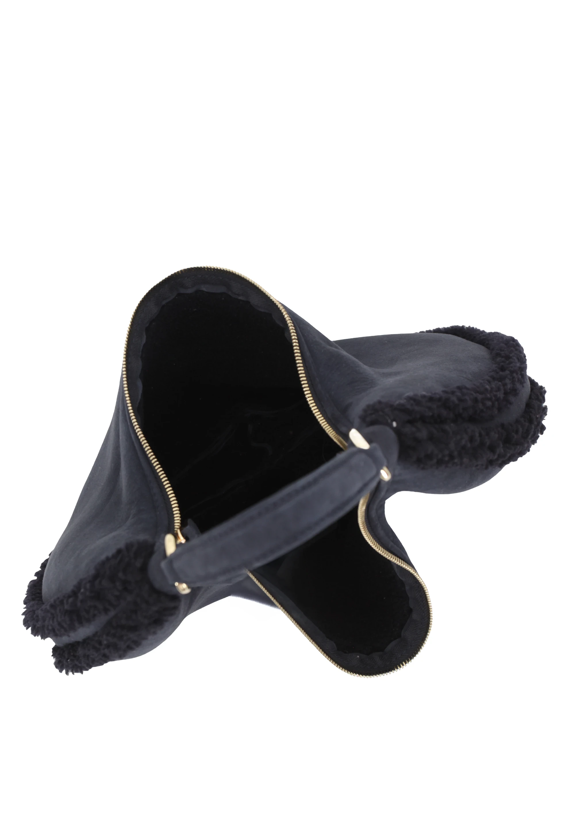 Sac NANA Big Cuir Shearling Reversible