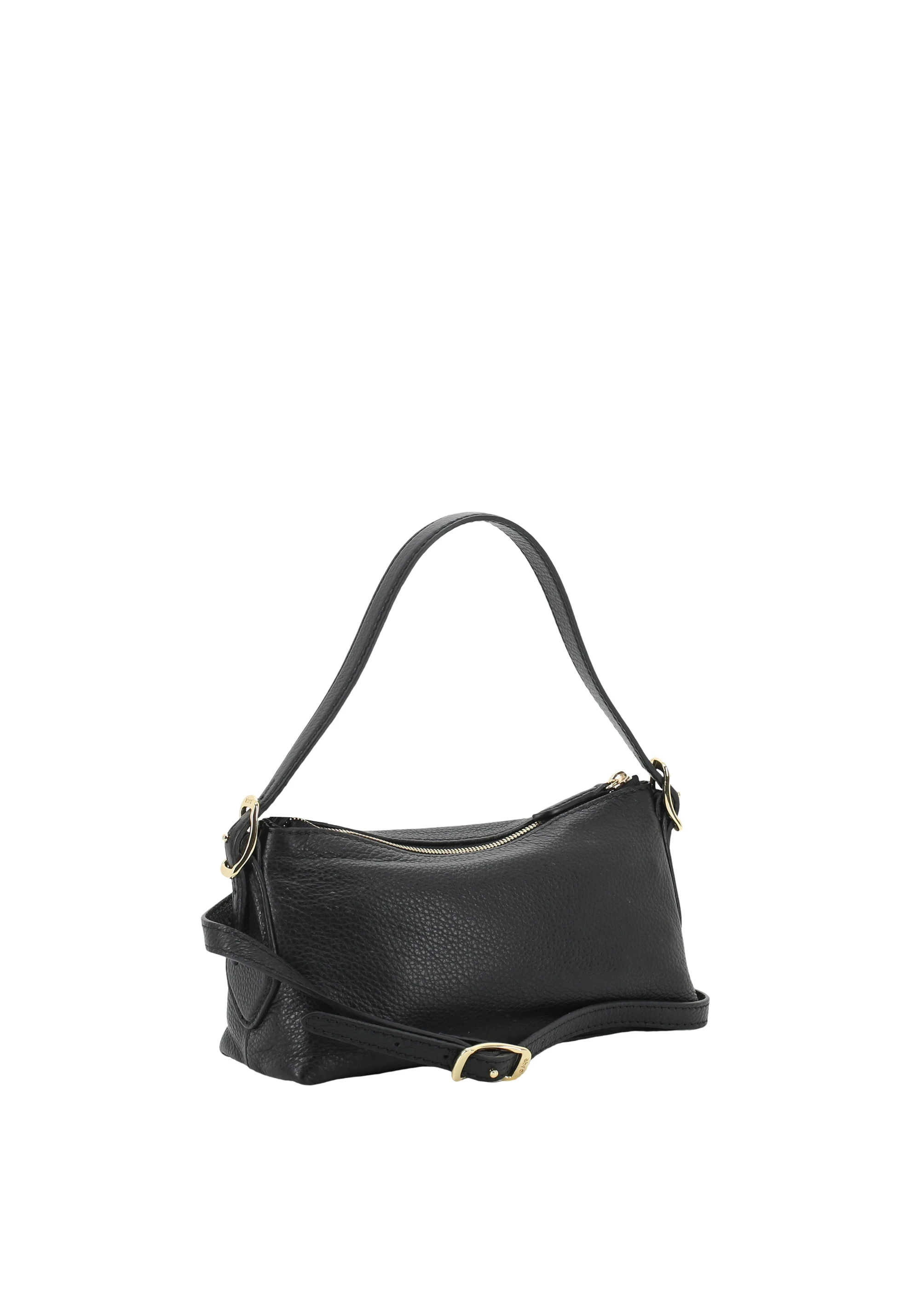 Schultertasche CARINA Leder Agave