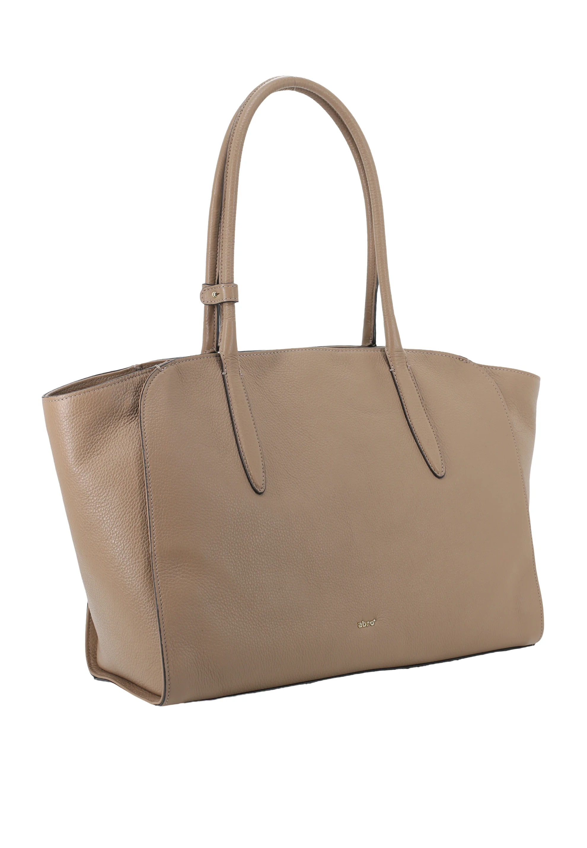shopper BLOSSOM BIG Leather AGAVE