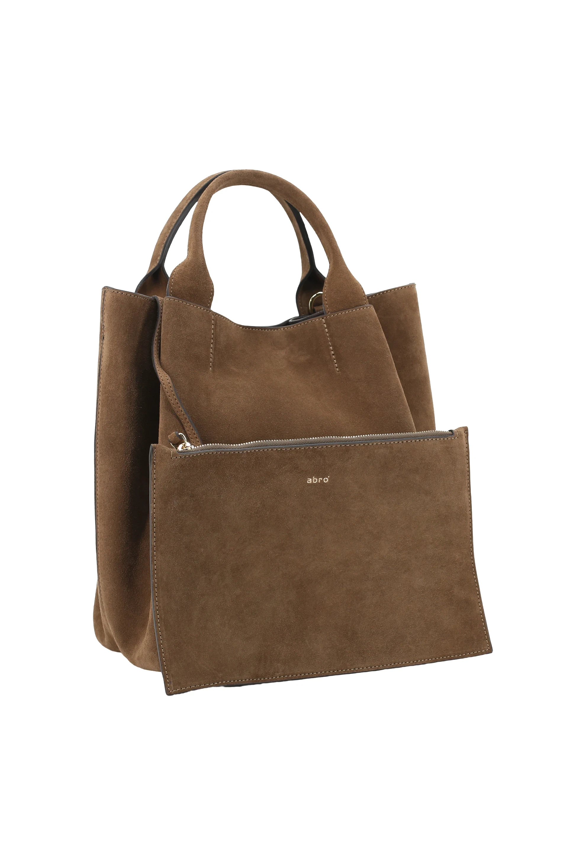 Shopper ESSENTIAL medium Leather Suede