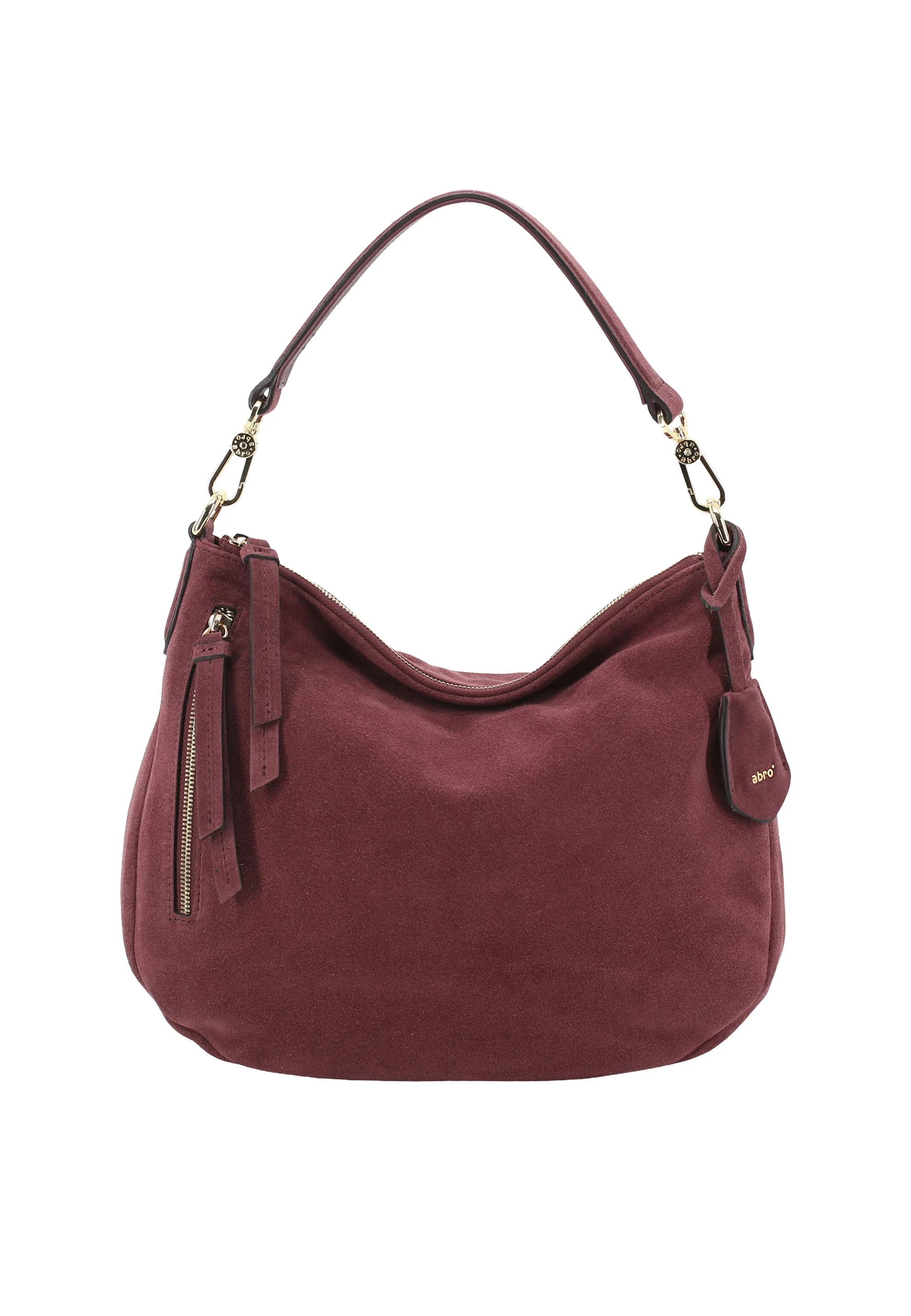 Beutel JUNA small Leder Suede