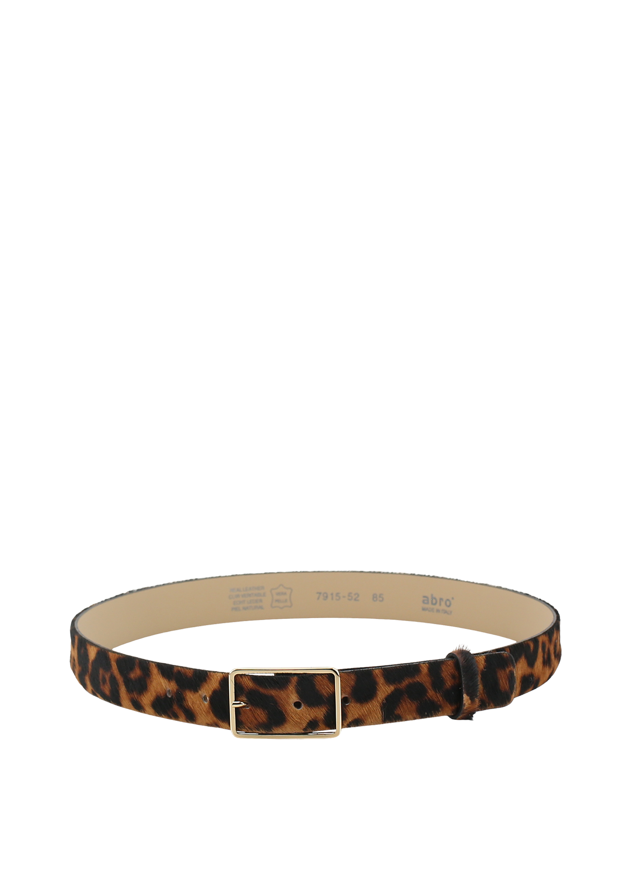 Belt Leather Animal print
