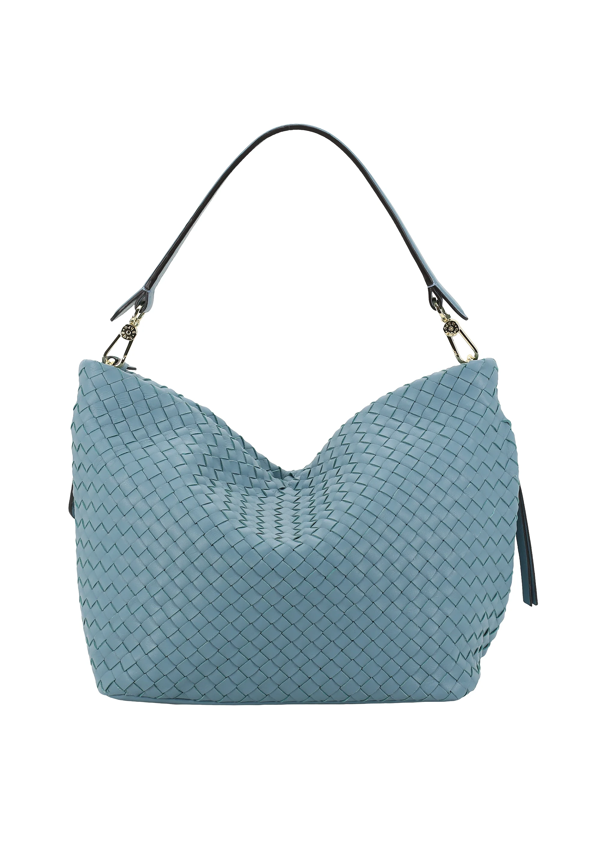 Beutel EBONY Leder Piuma Weaving