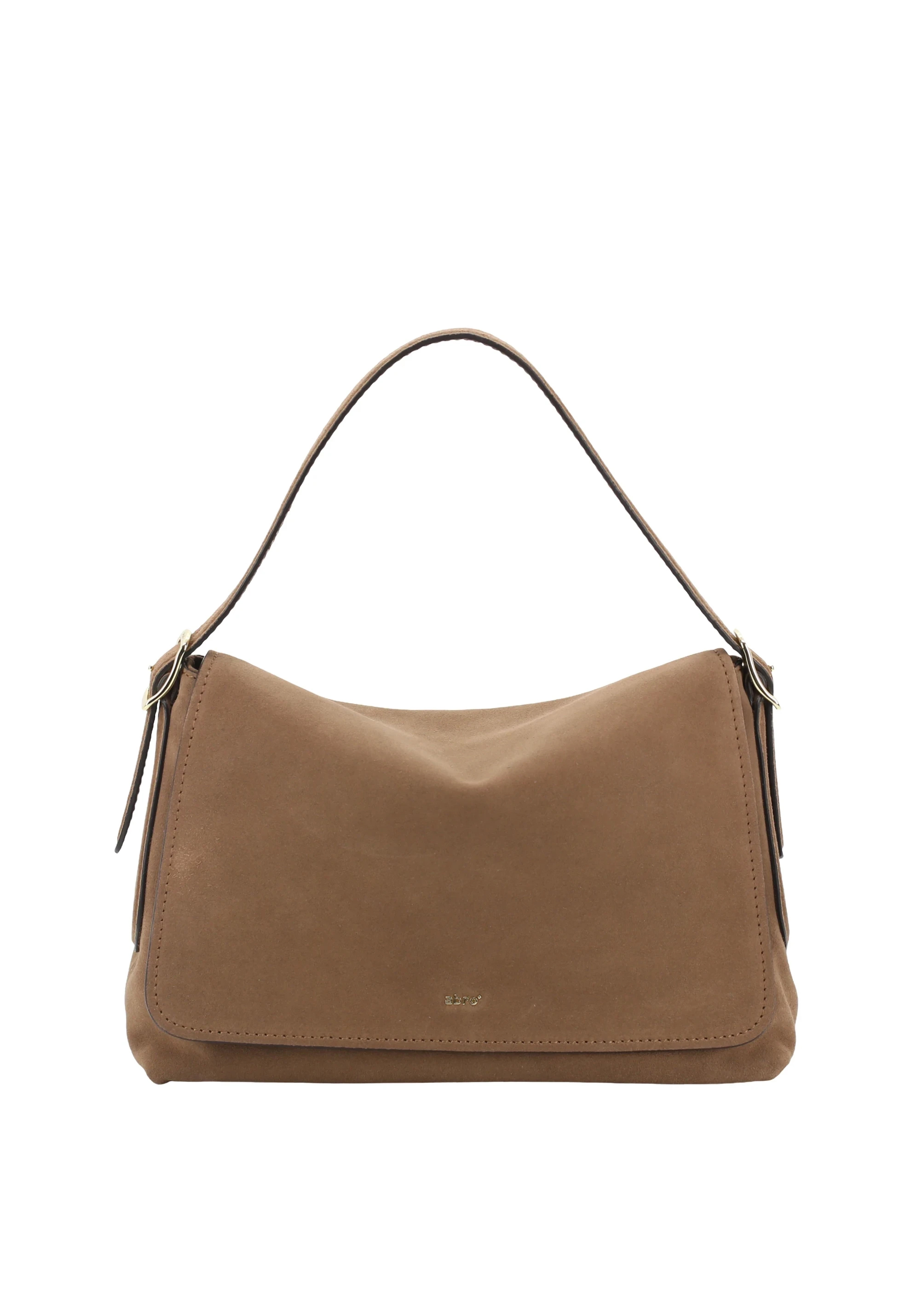 Schultertasche  CARINA Leder Suede