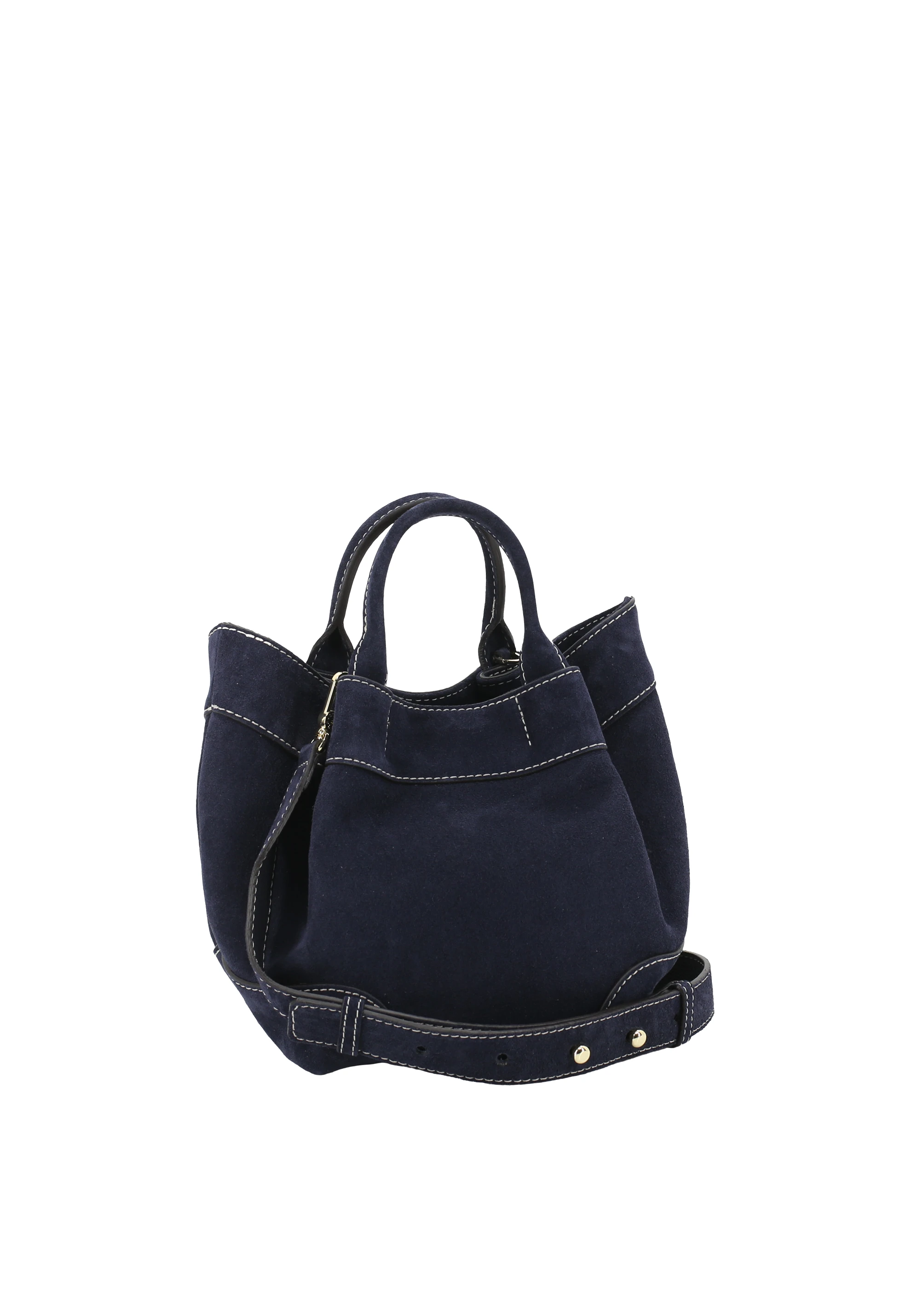 Shopping ESSENTIAL small Pelle Suede