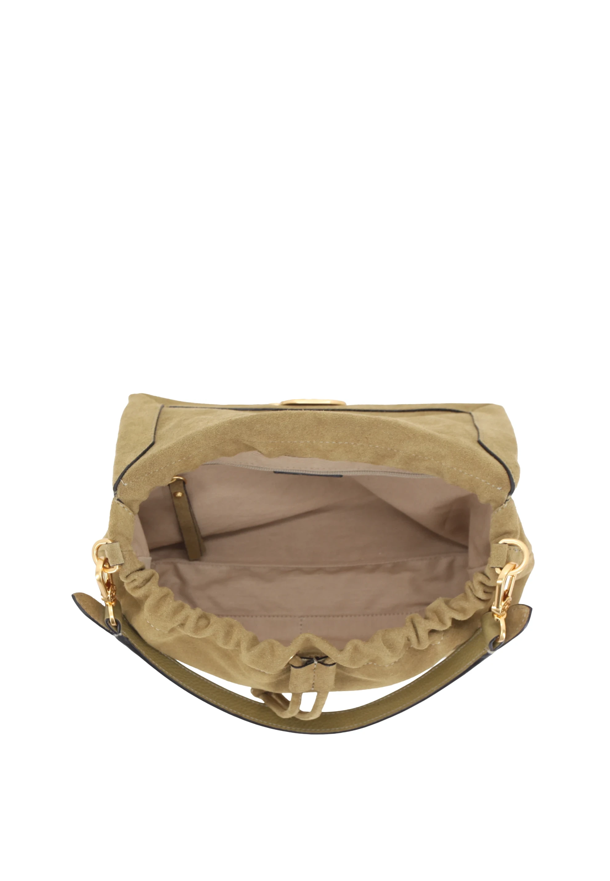 borsa a spalla TEMI medium Pelle Suede